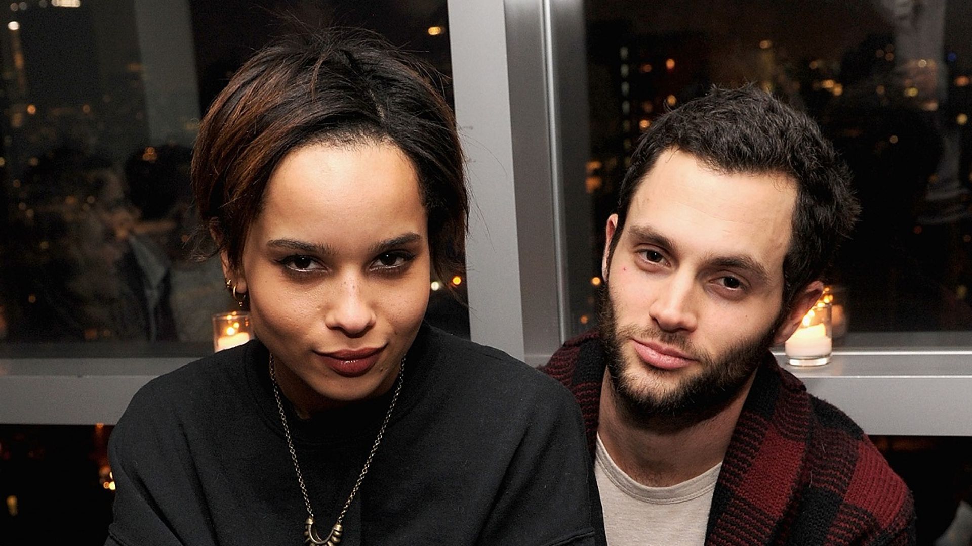 Zoë Kravitz and Penn Badgley