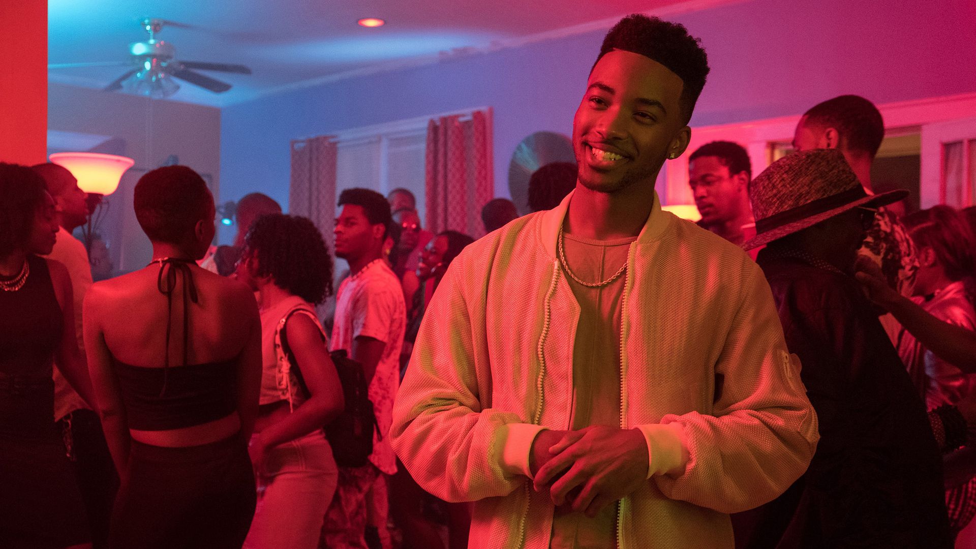 Algee Smith in The Hate U Give