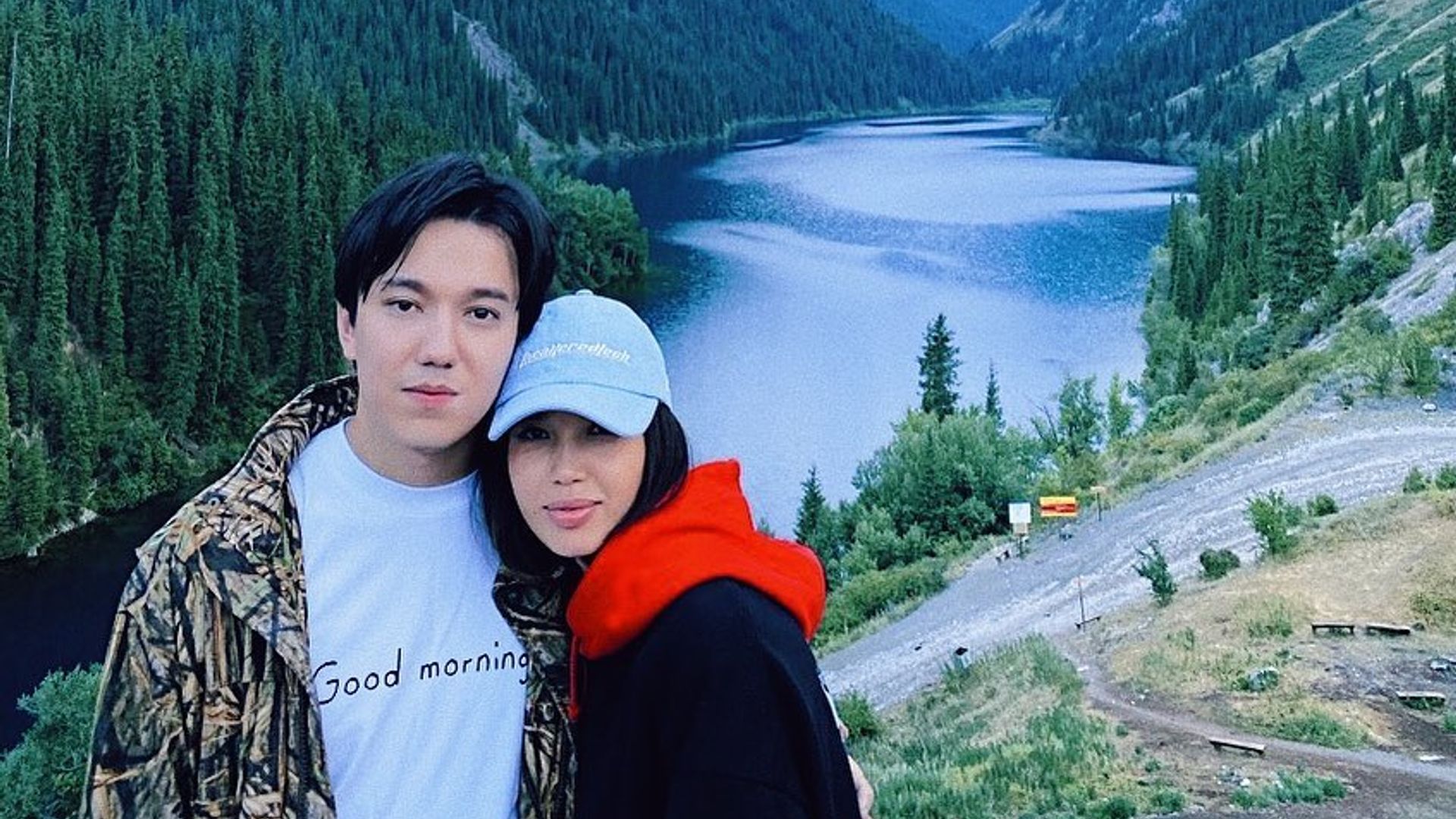 Dimash Kudaibergenov and Anel Nurasheva