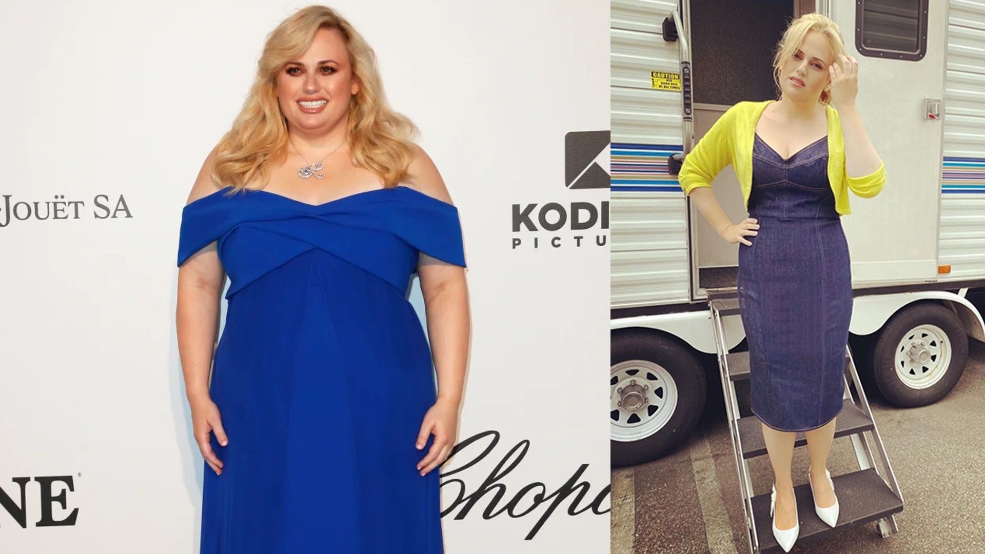 Rebel Wilson before and after weight loss