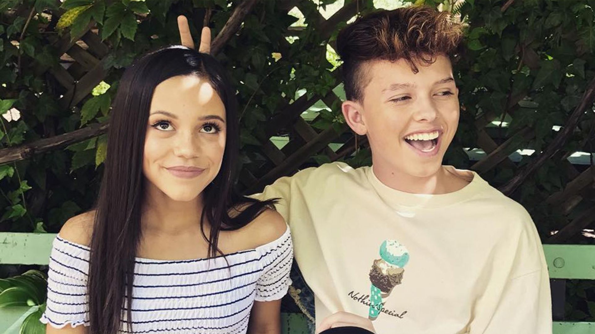 Jenna Ortega and Jacob Sartorius