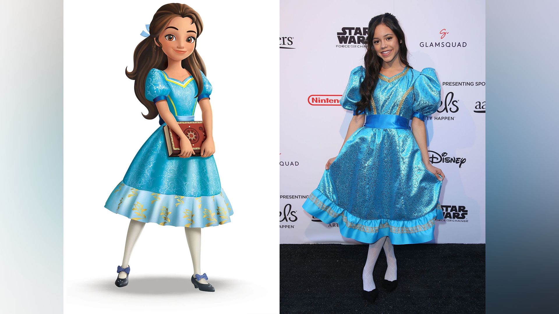 Jenna Ortega gave the voice to Isabel