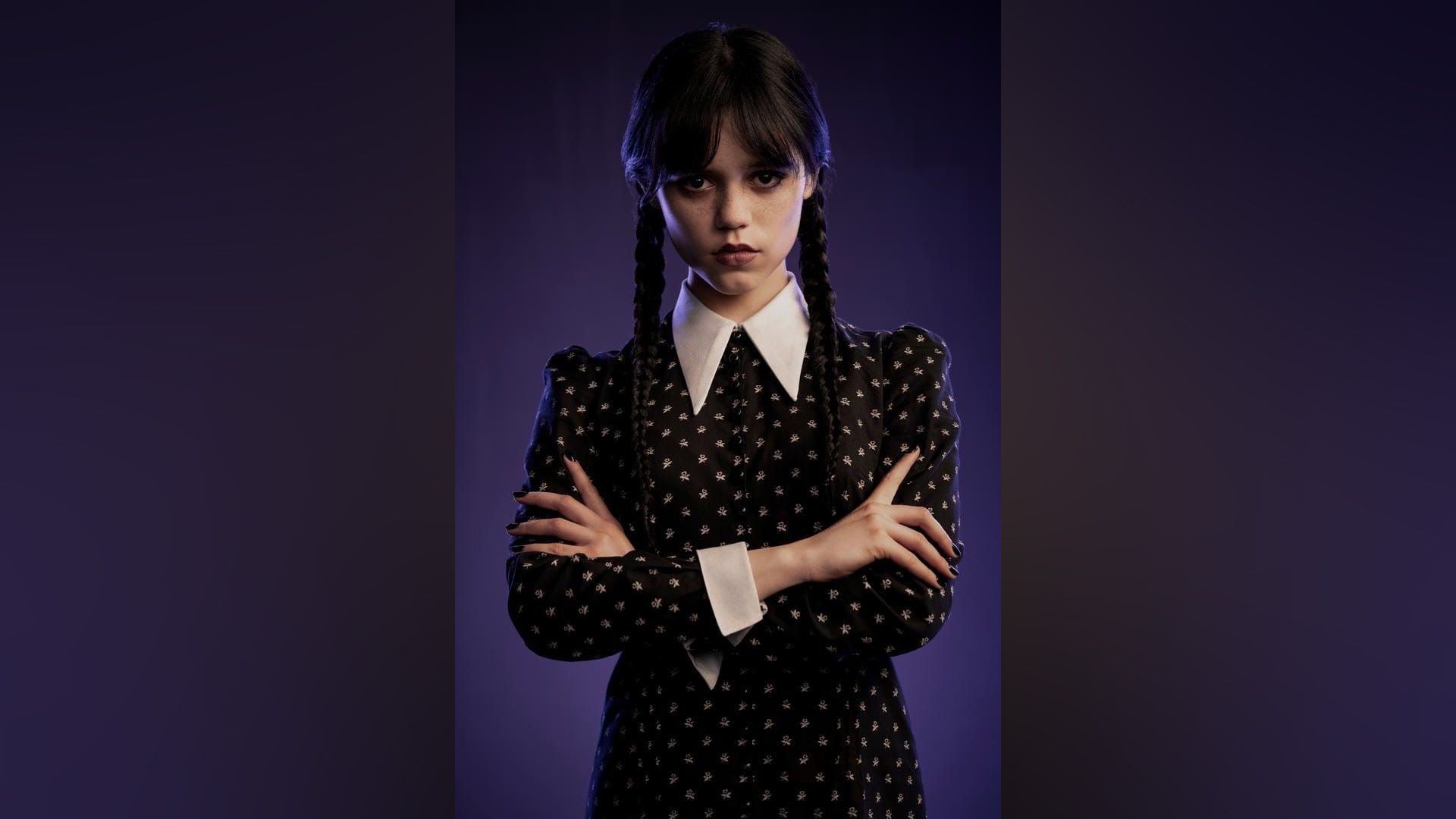 Jenna Ortega as Wednesday Addams
