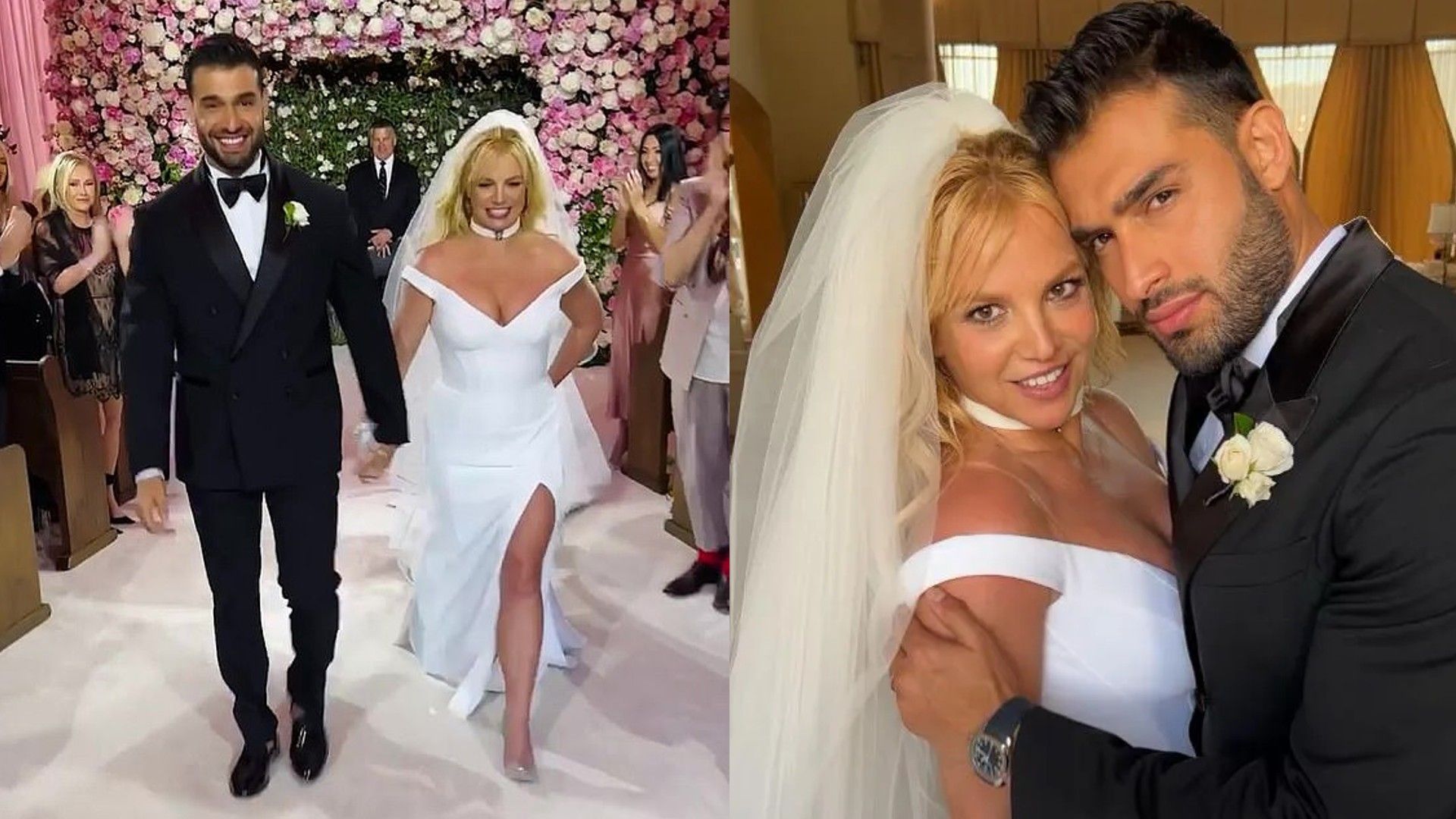 The wedding of Britney Spears and Sam Asghari