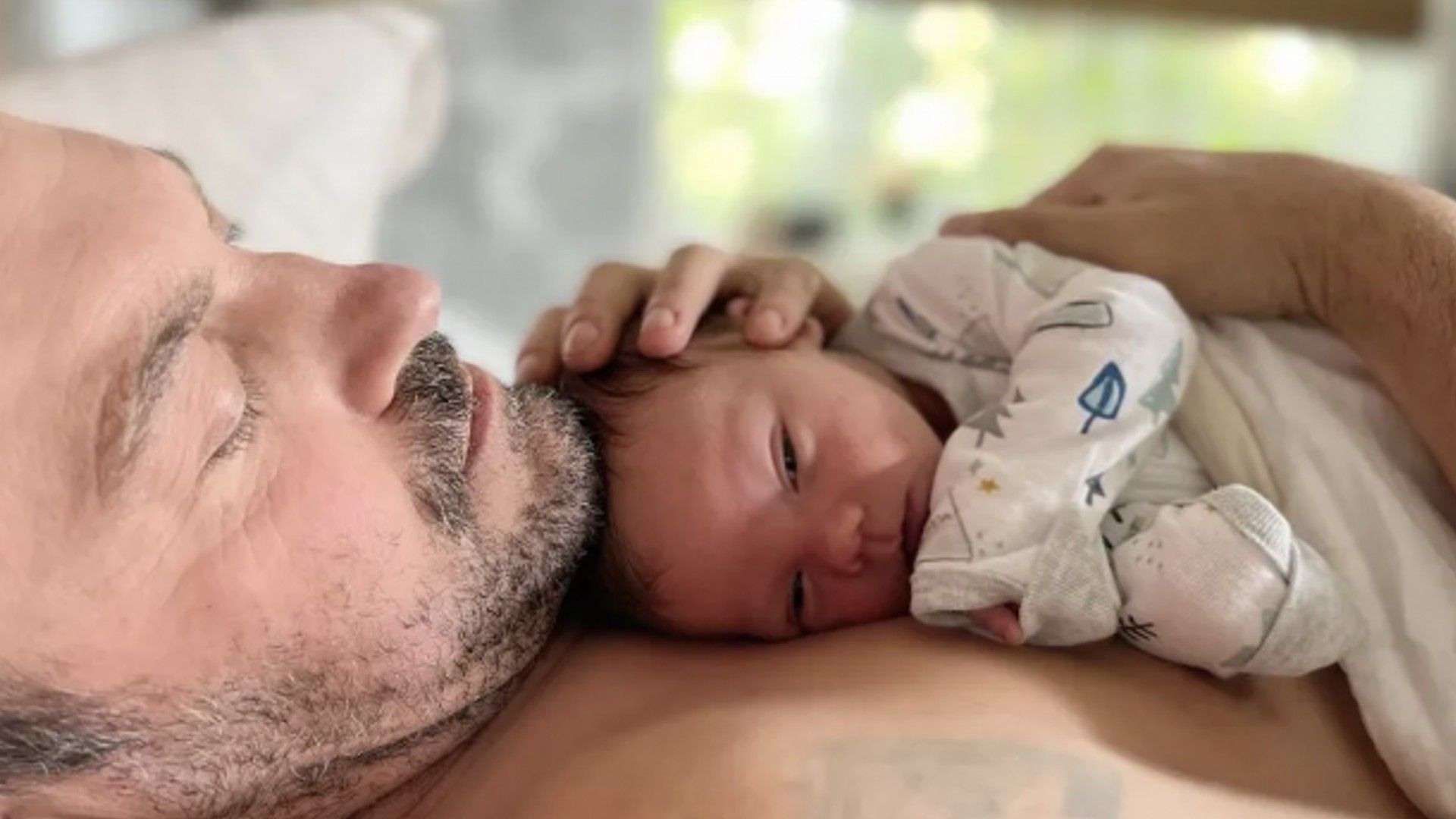 Brian Austin Green ang his fifth son