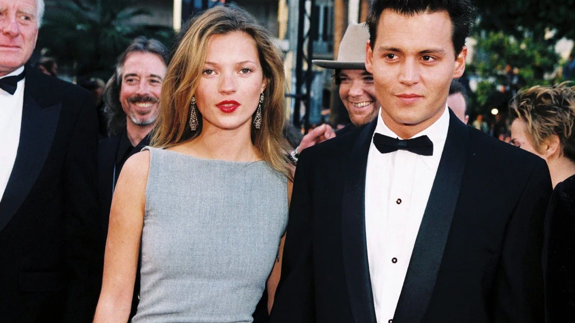 Johnny Depp and Kate Moss