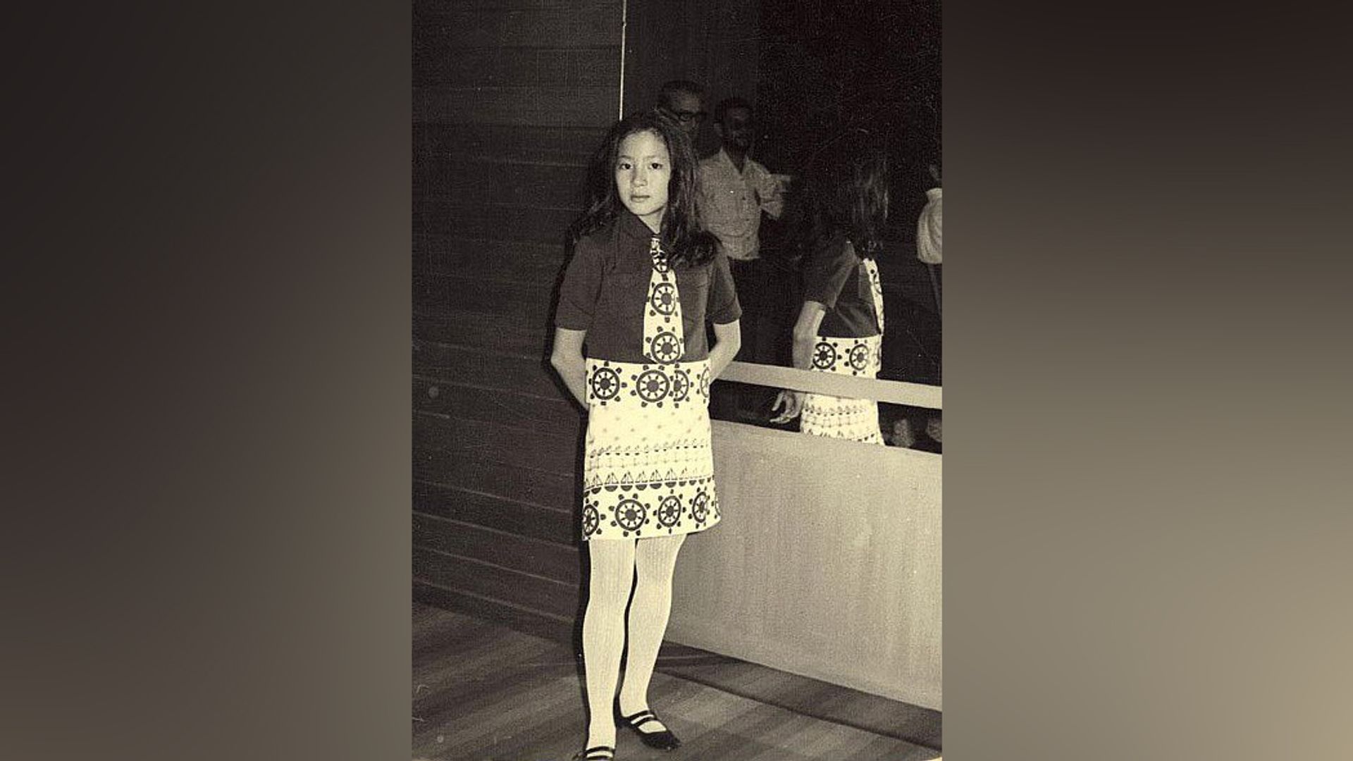 Michelle Yeoh as a kid