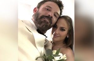 Jennifer Lopez and Ben Affleck shared photos from their wedding