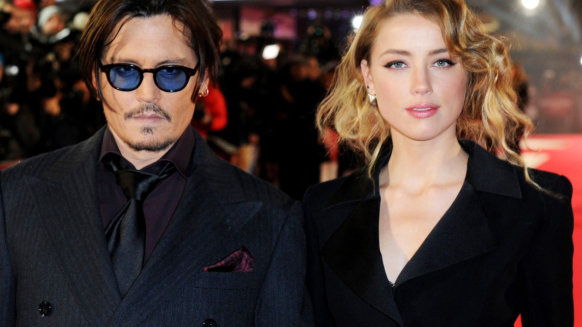 Amber Heard and Johnny Depp