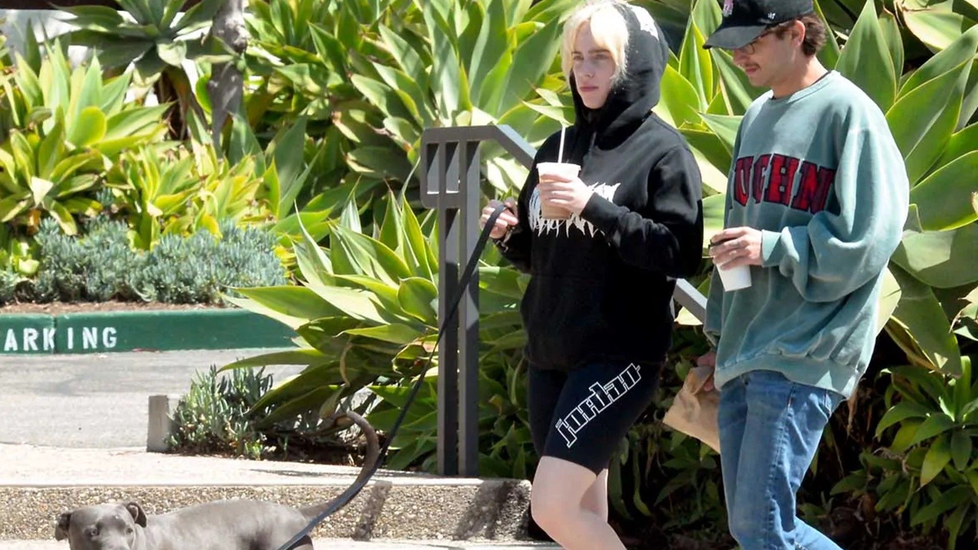 Billie Eilish and Matthew Tyler Worth