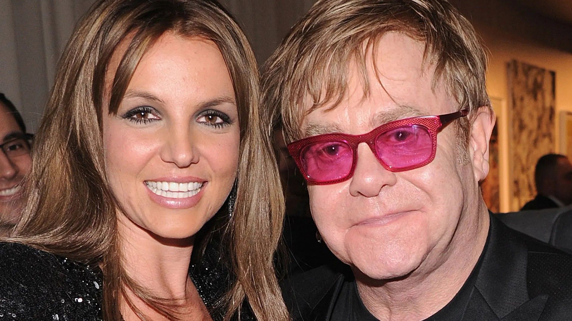 Britney Spears and Elton John