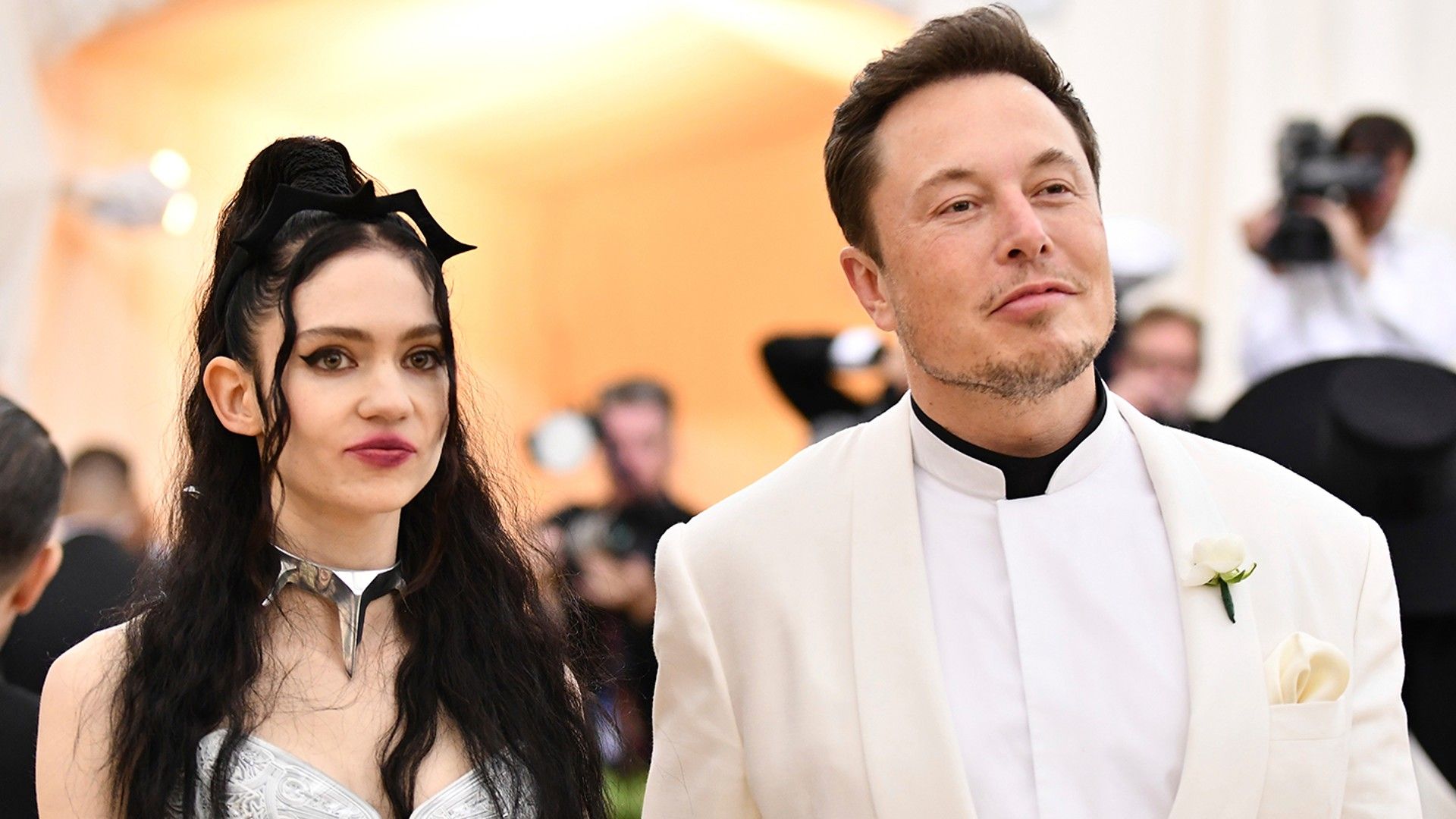 Grimes and Elon Musk