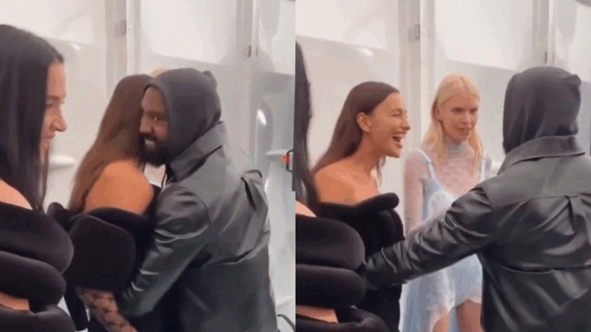 Irina Shayk and Kanye West