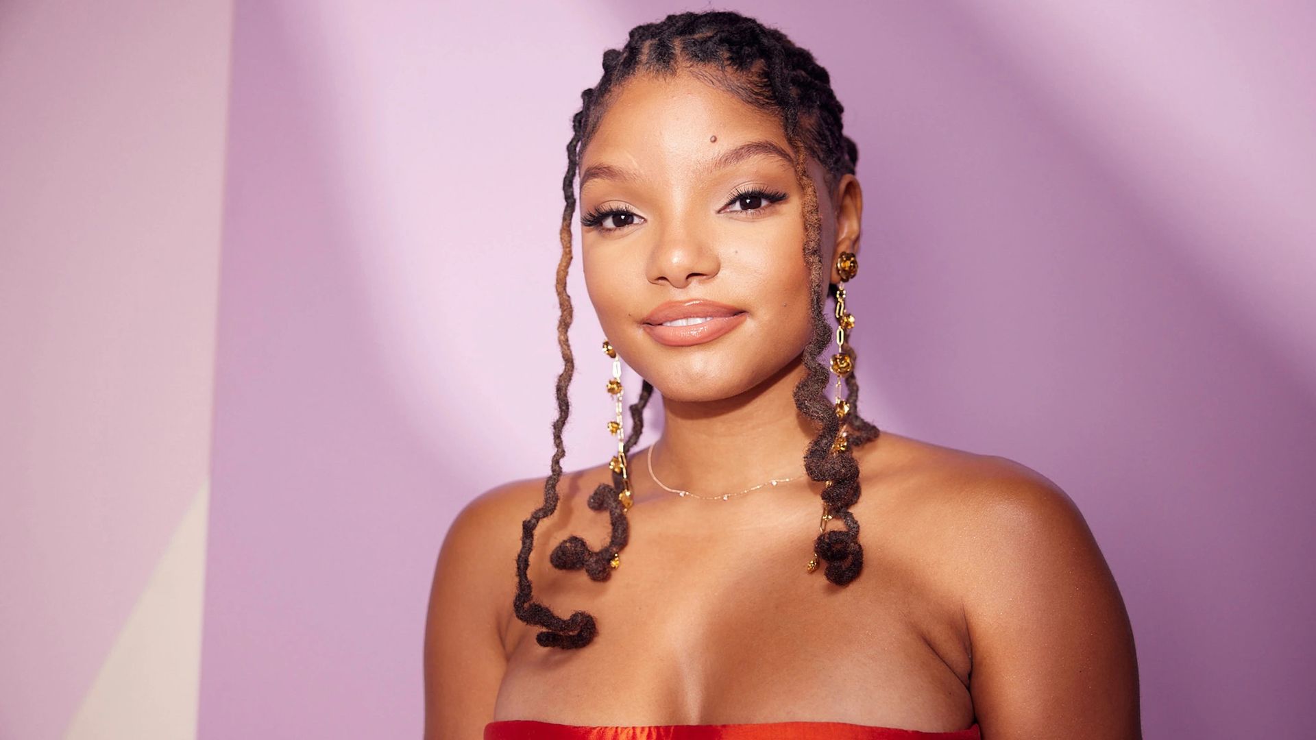 Actress and singer Halle Bailey