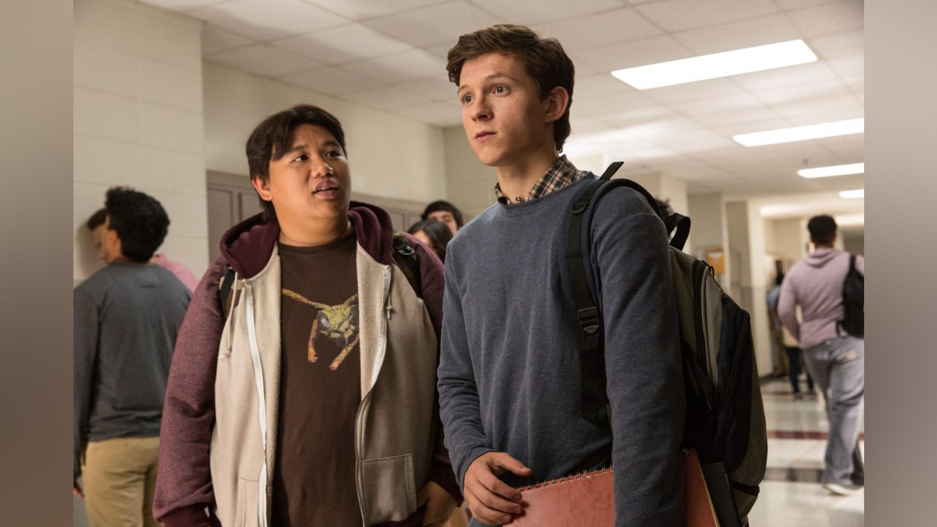  Jacob Batalon in the movie Spider-Man: Homecoming