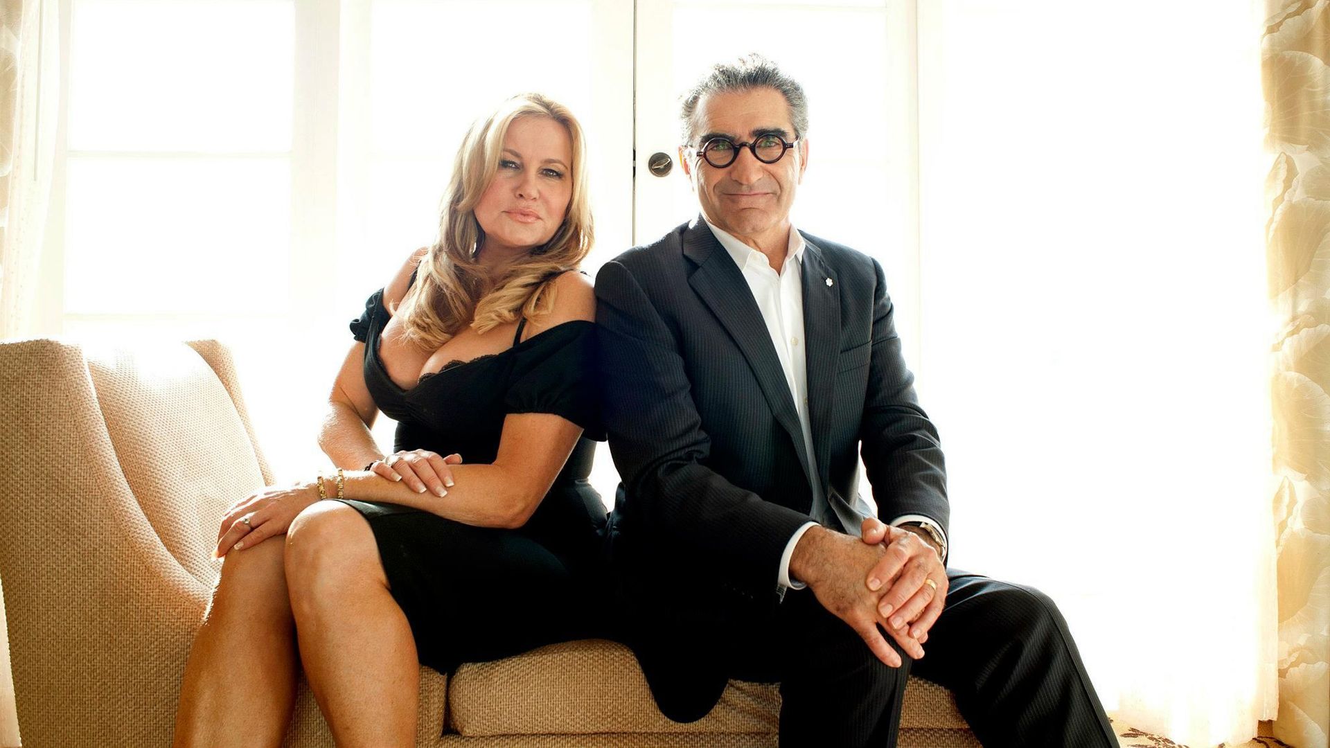 Jennifer Coolidge and Eugene Levy