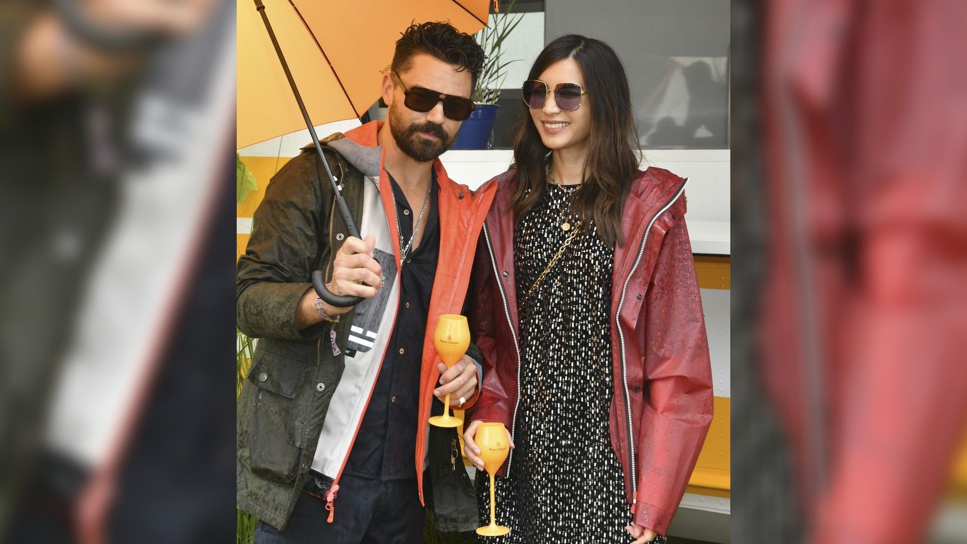 Dominic Cooper and Gemma Chan