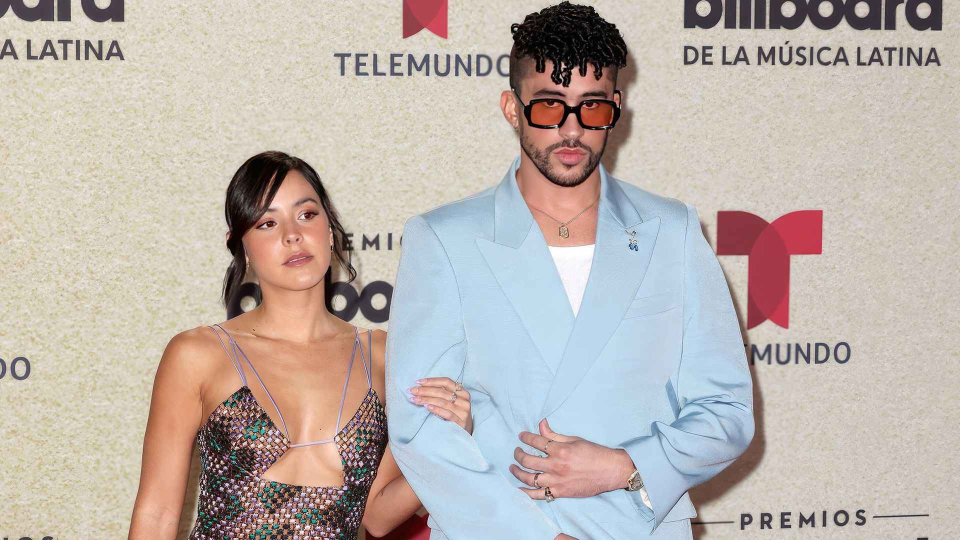 Bad Bunny and Gabriela Berlingeri