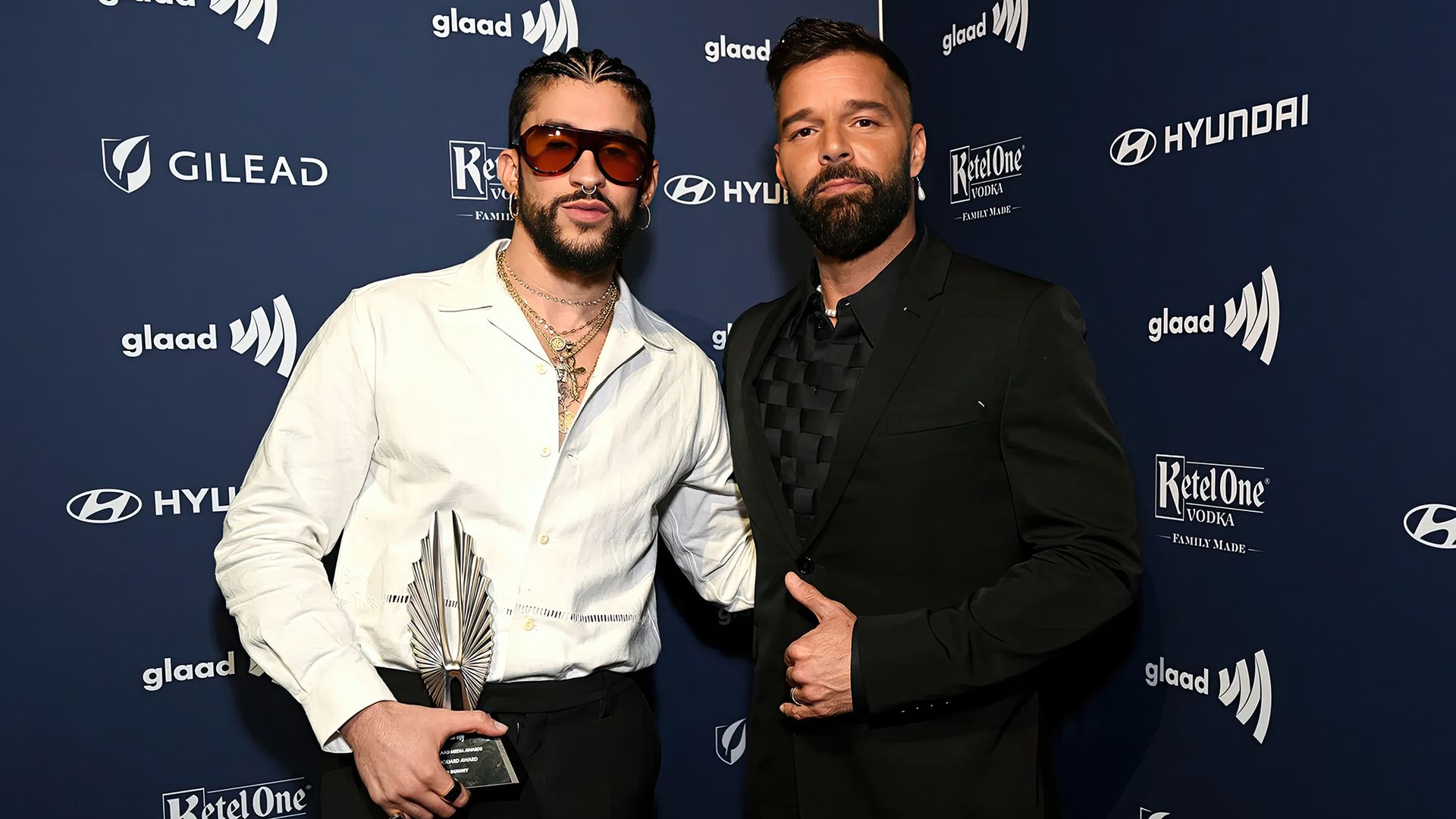 Bad Bunny and Ricky Martin