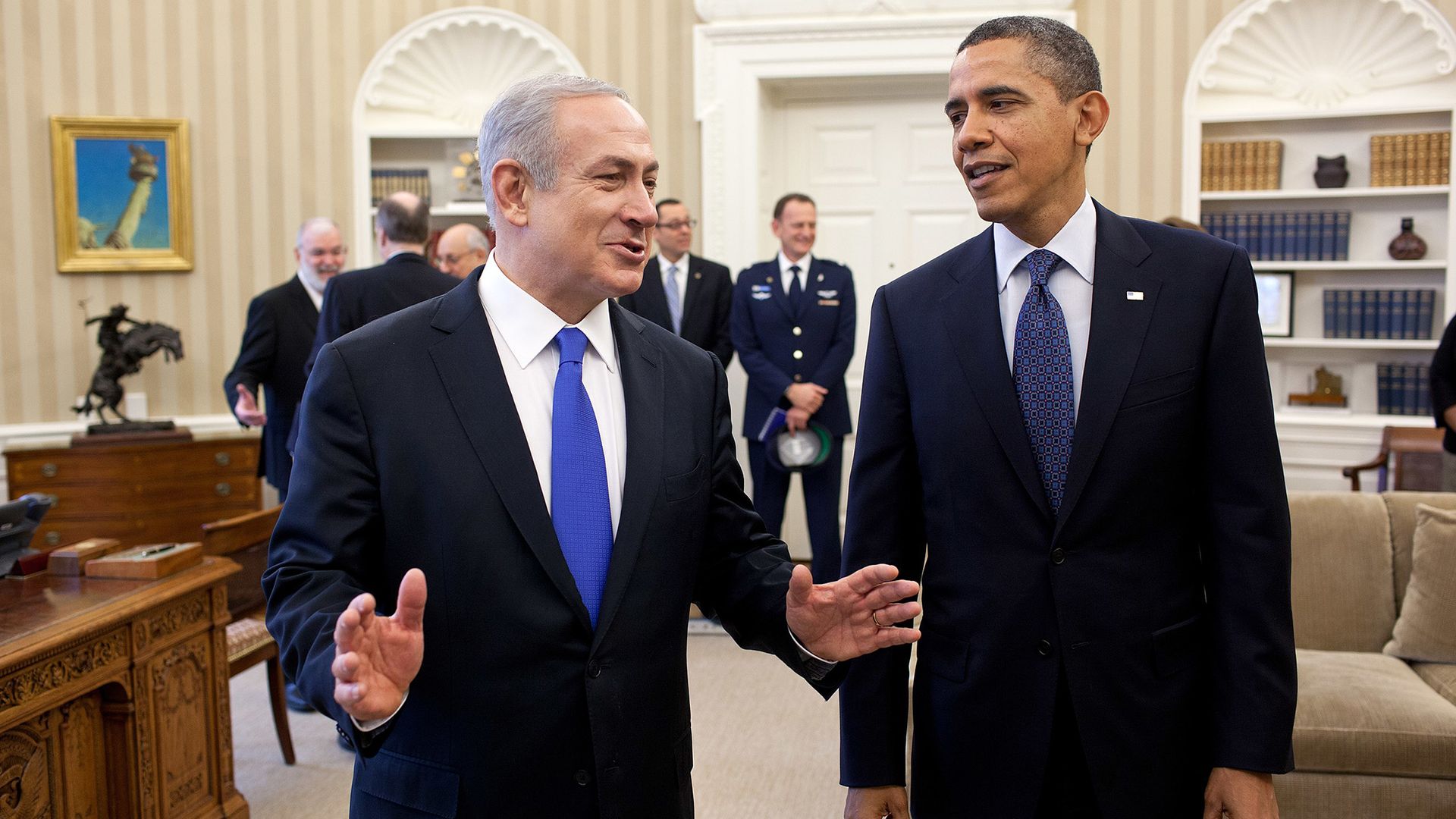 Benjamin Netanyahu meeting with Barack Obama (2012)