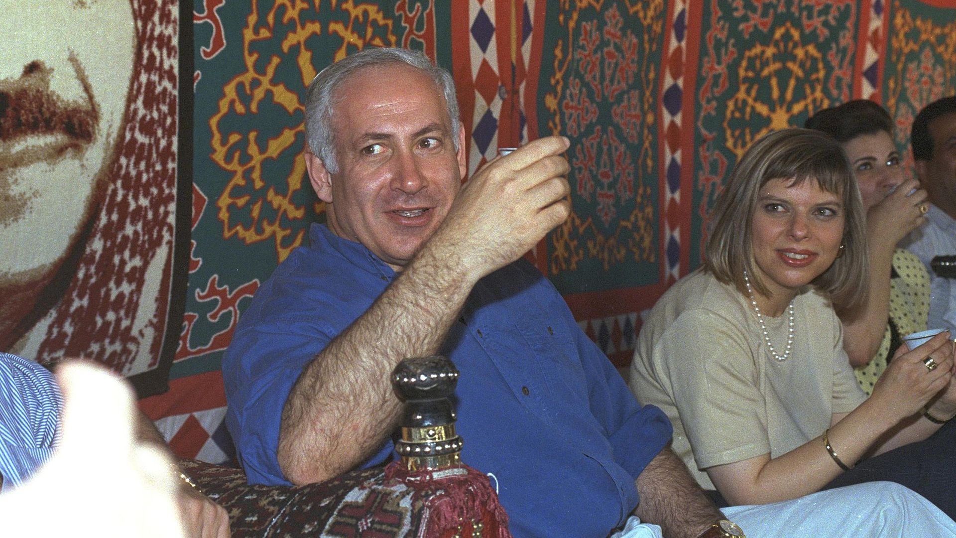 Benjamin Netanyahu in Jordan (1996)