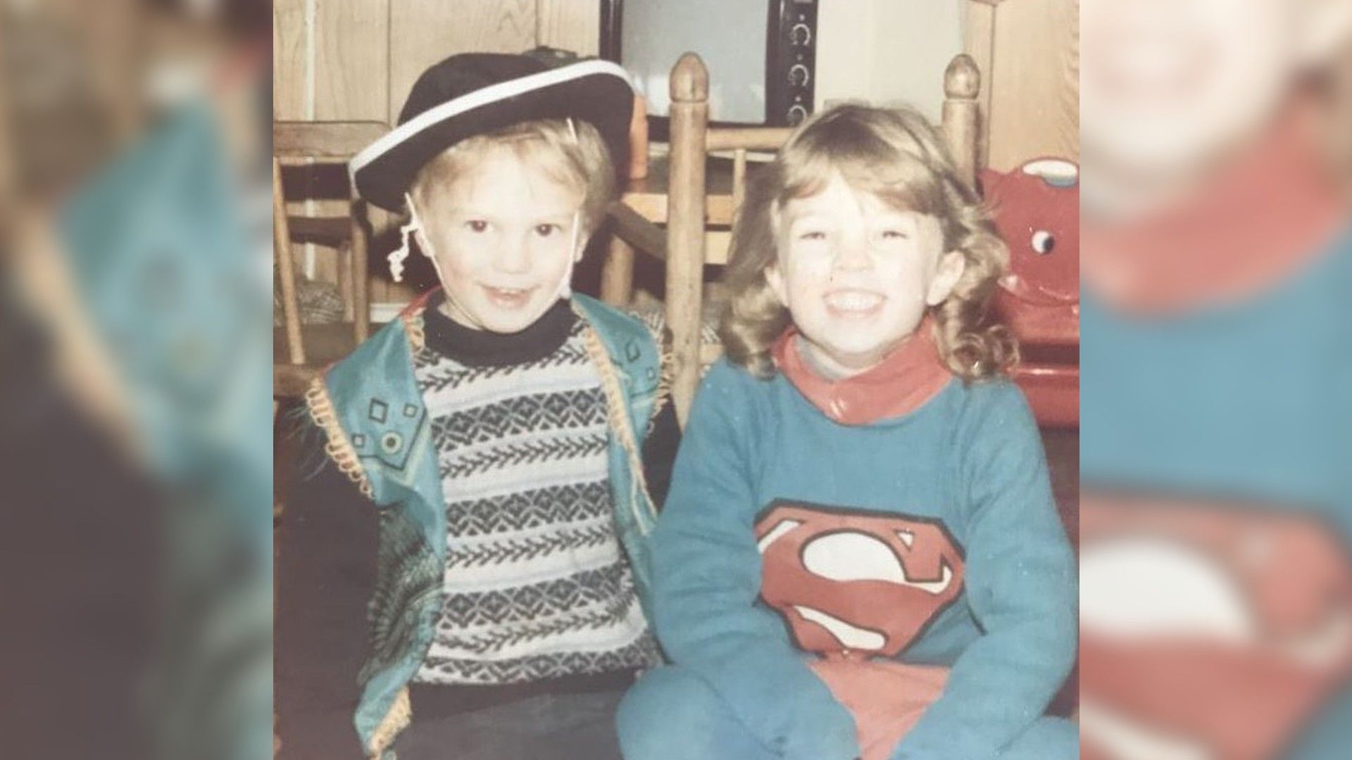 Jamie Dornan as a child