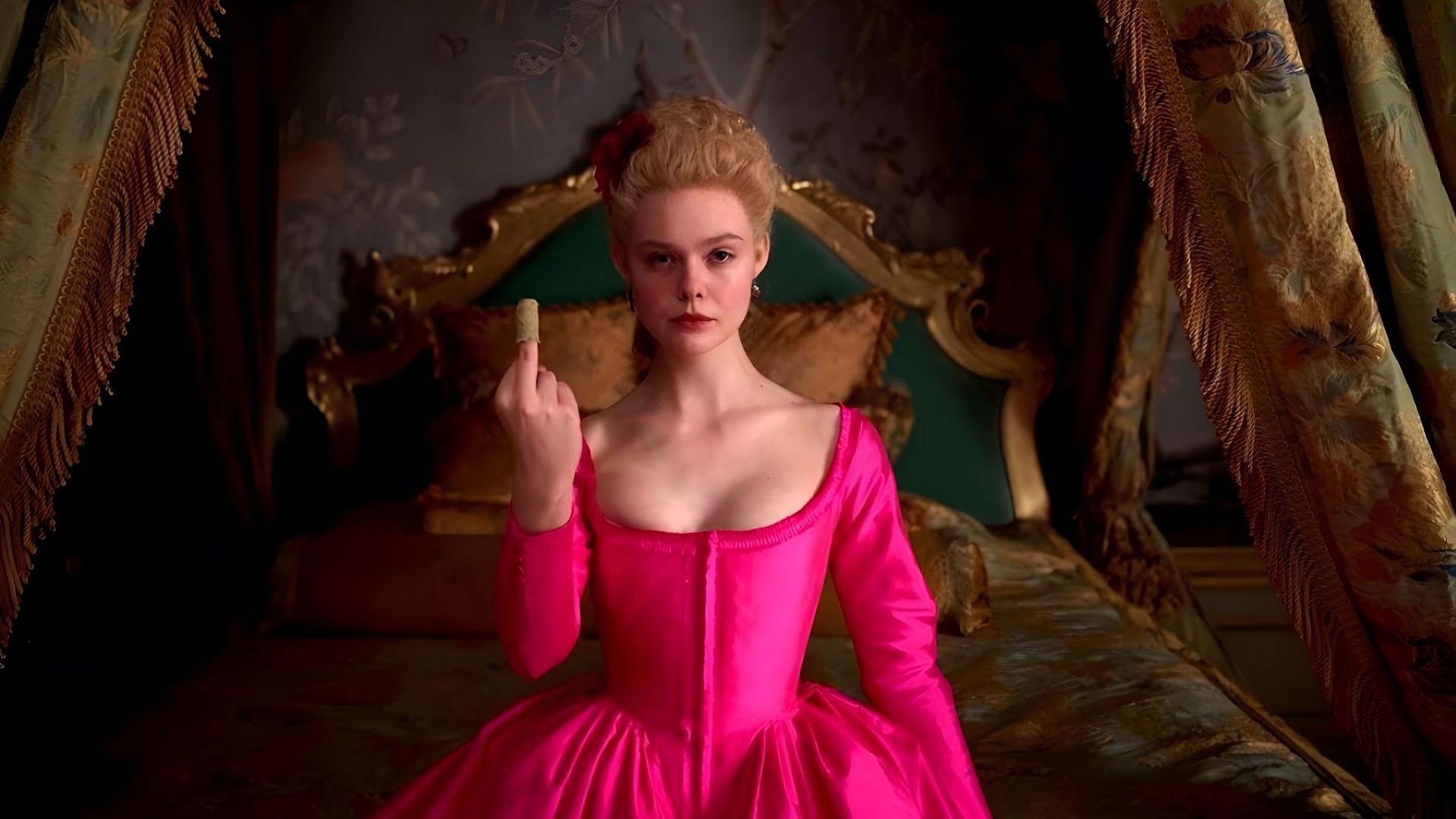 Elle Fanning in the series 'The Great'