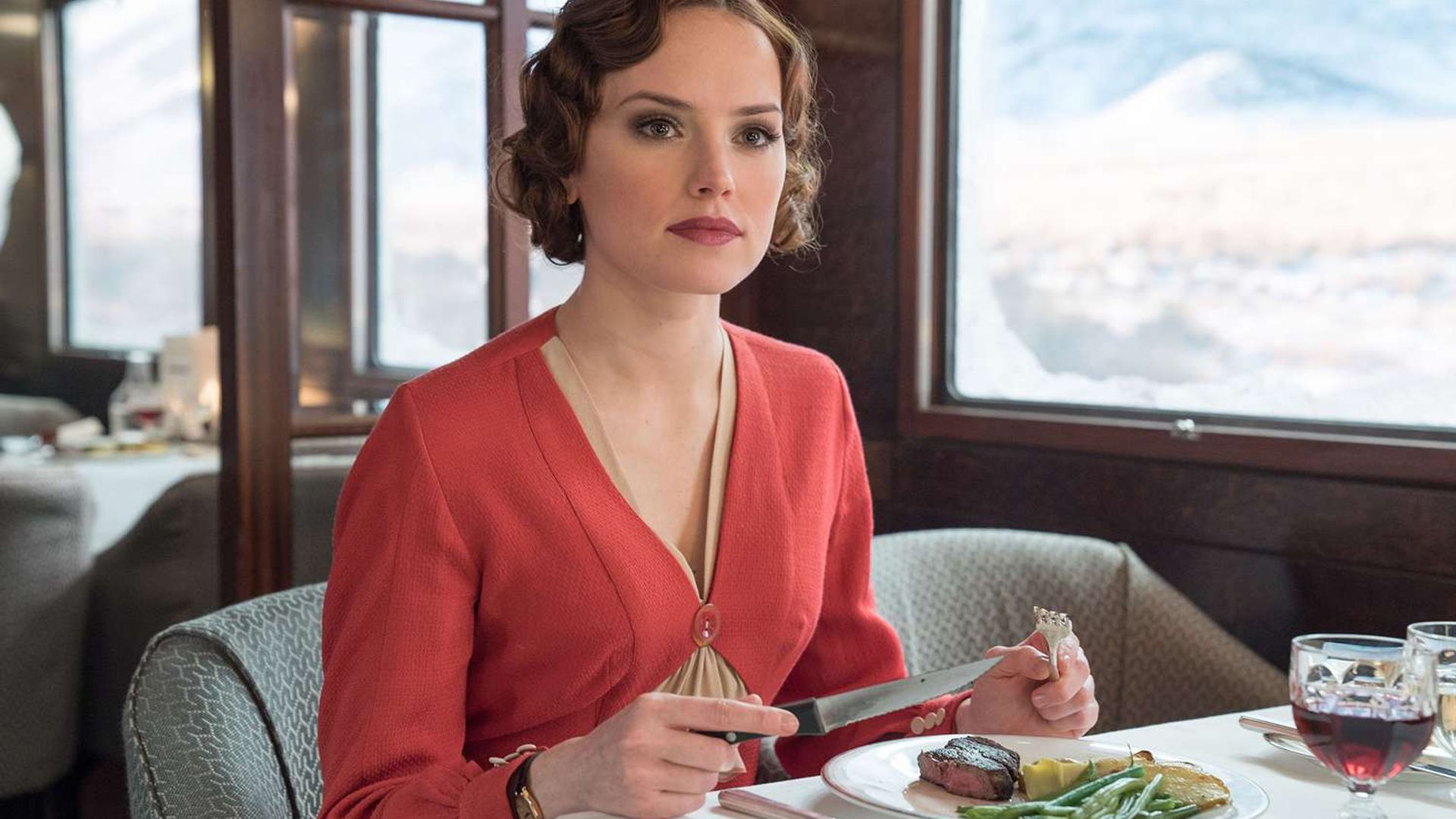Daisy Ridley in 'Murder on the Orient Express'