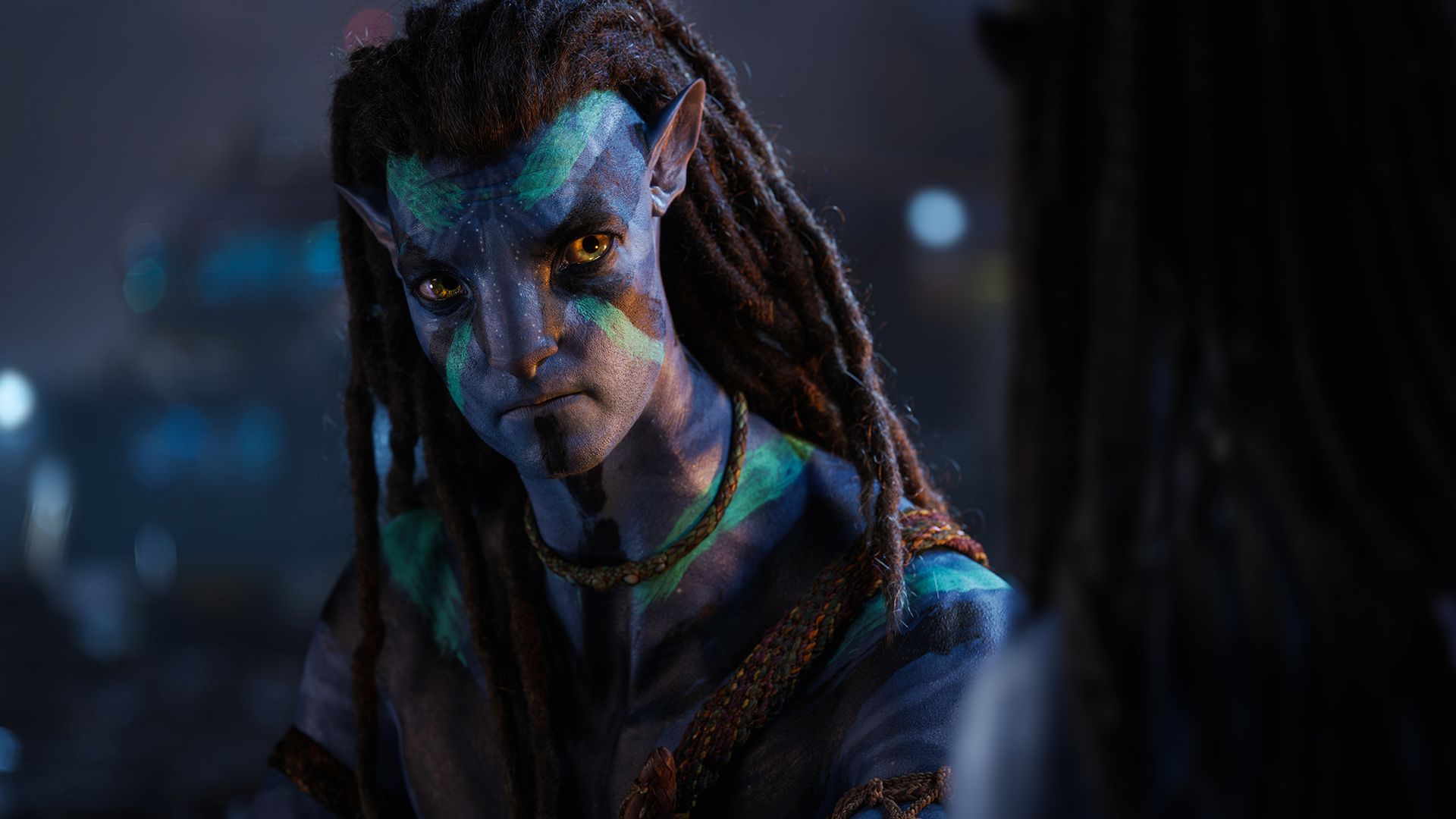 Sam Worthington in the movie “Avatar: The Way of Water”