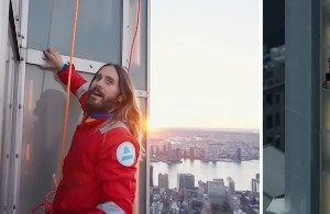 Jared Leto Injured His Hand But Became The First Person Who Climb The Empire State Building