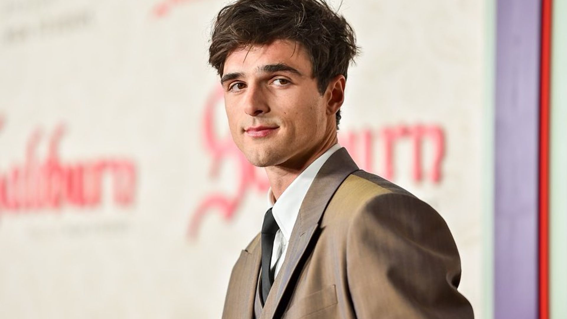 Jacob Elordi at the 'Saltburn' premiere