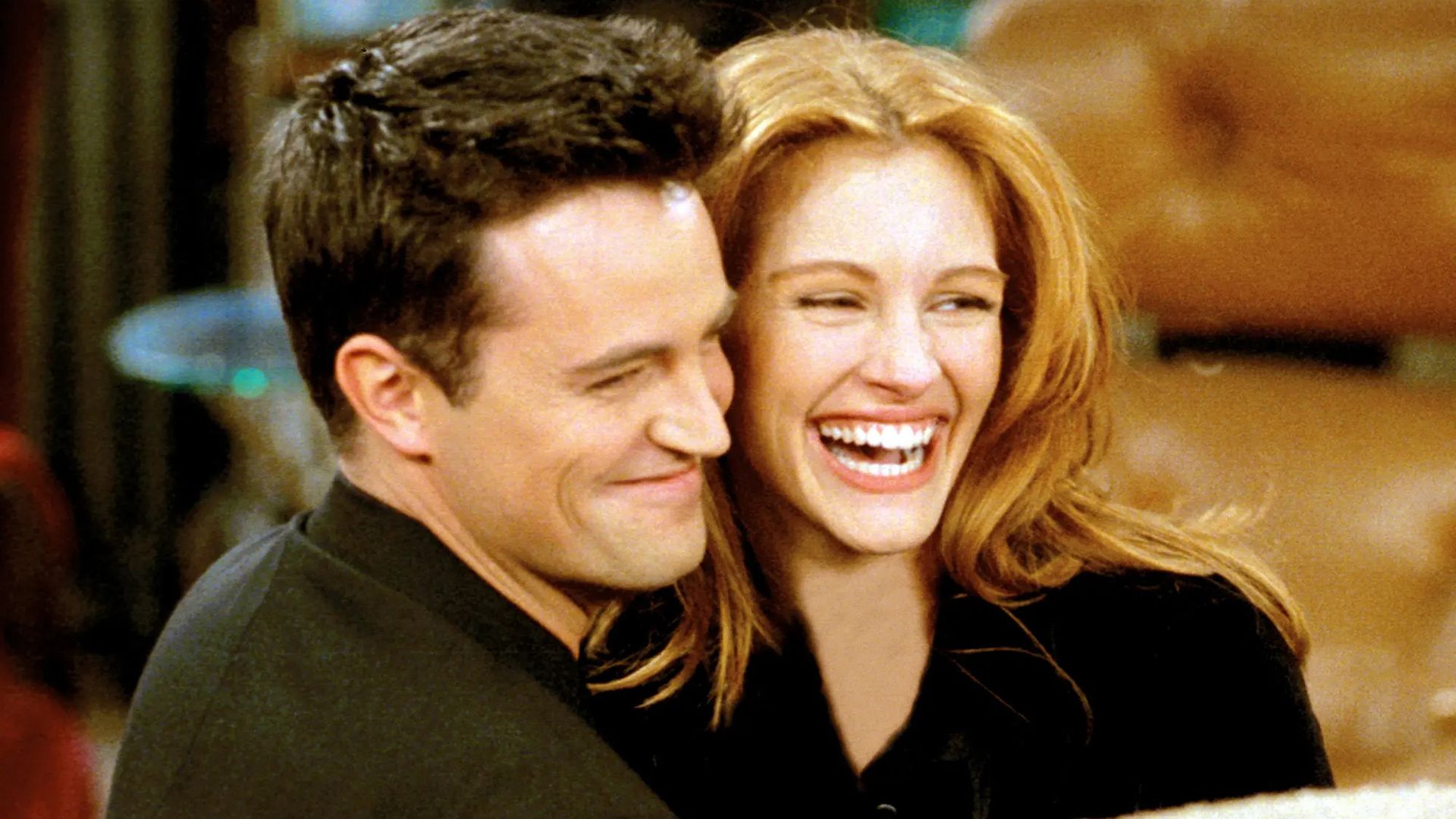 Matthew Perry and Julia Roberts