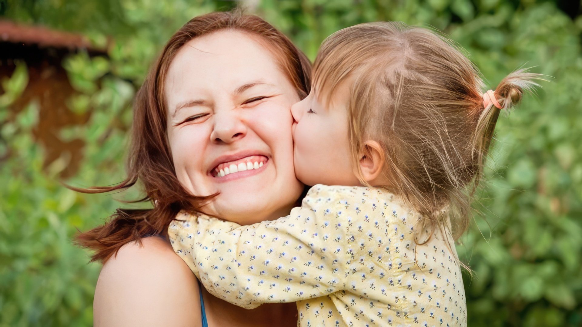 The Gemini mom gives her child positivity and fun