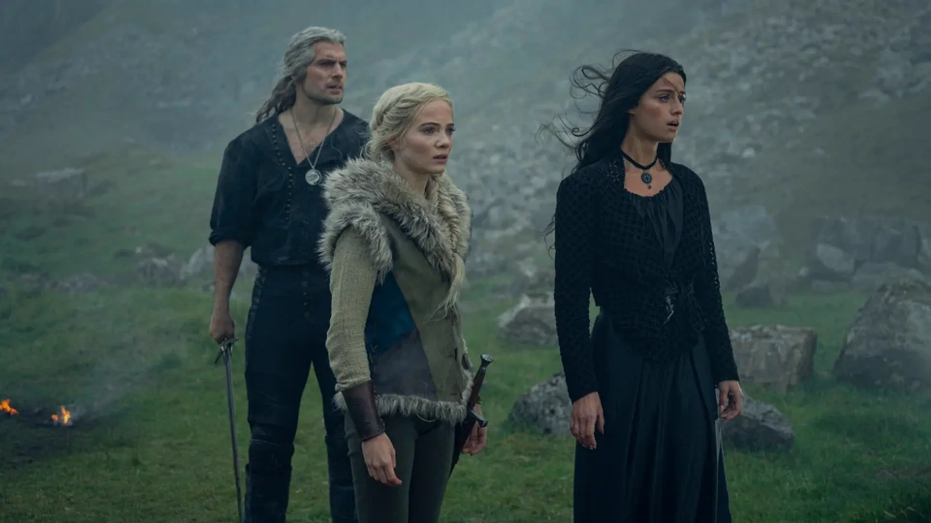 A shot from the third season of 'The Witcher'
