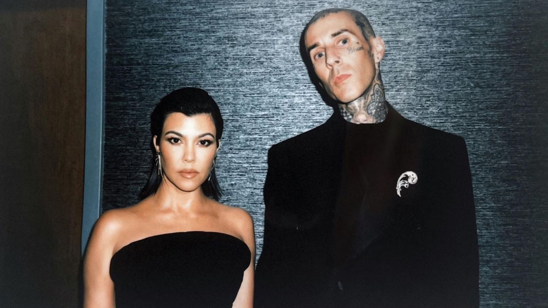 Kourtney Kardashian and Travis Barker