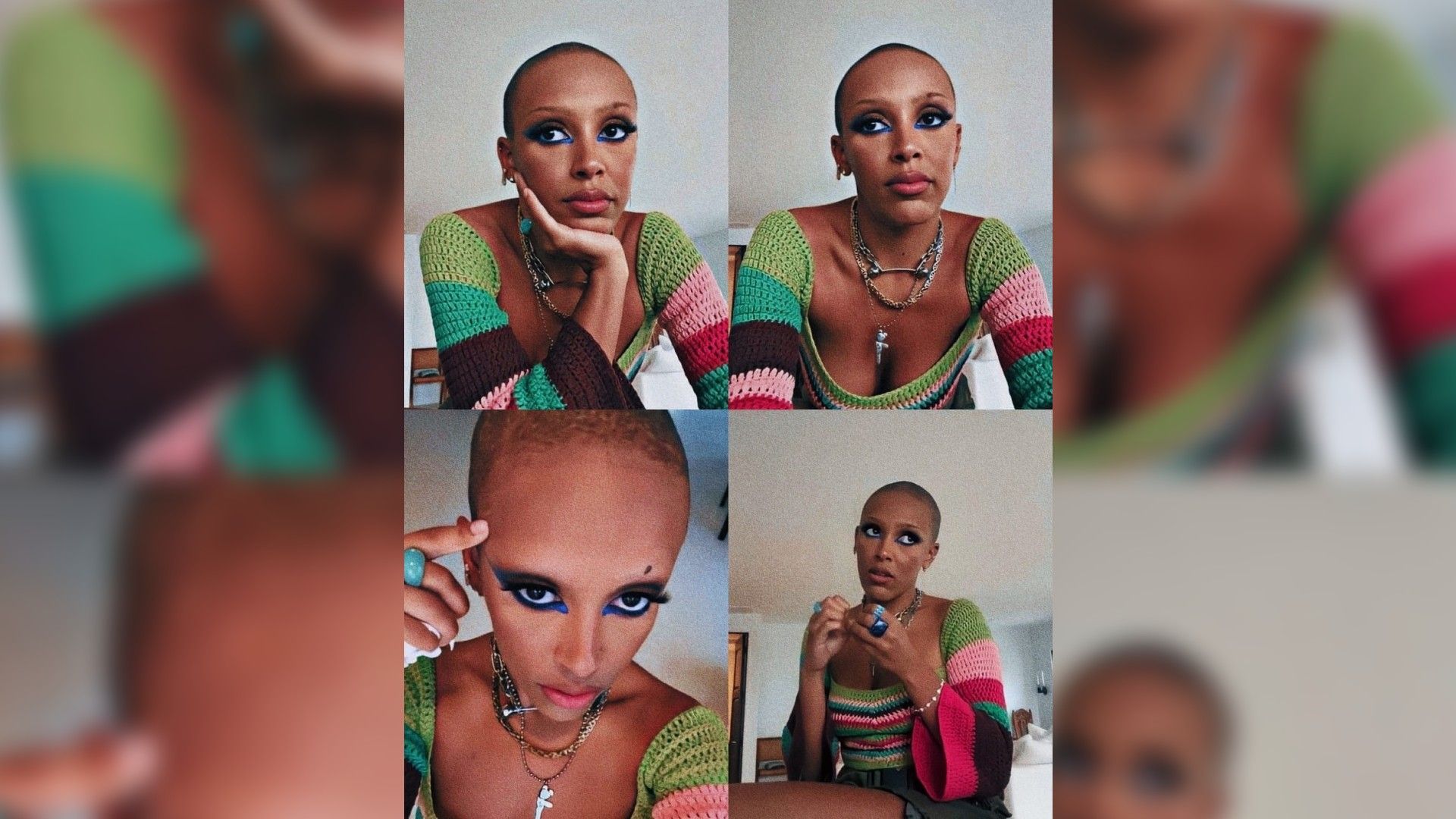 Doja Cat shaved bald