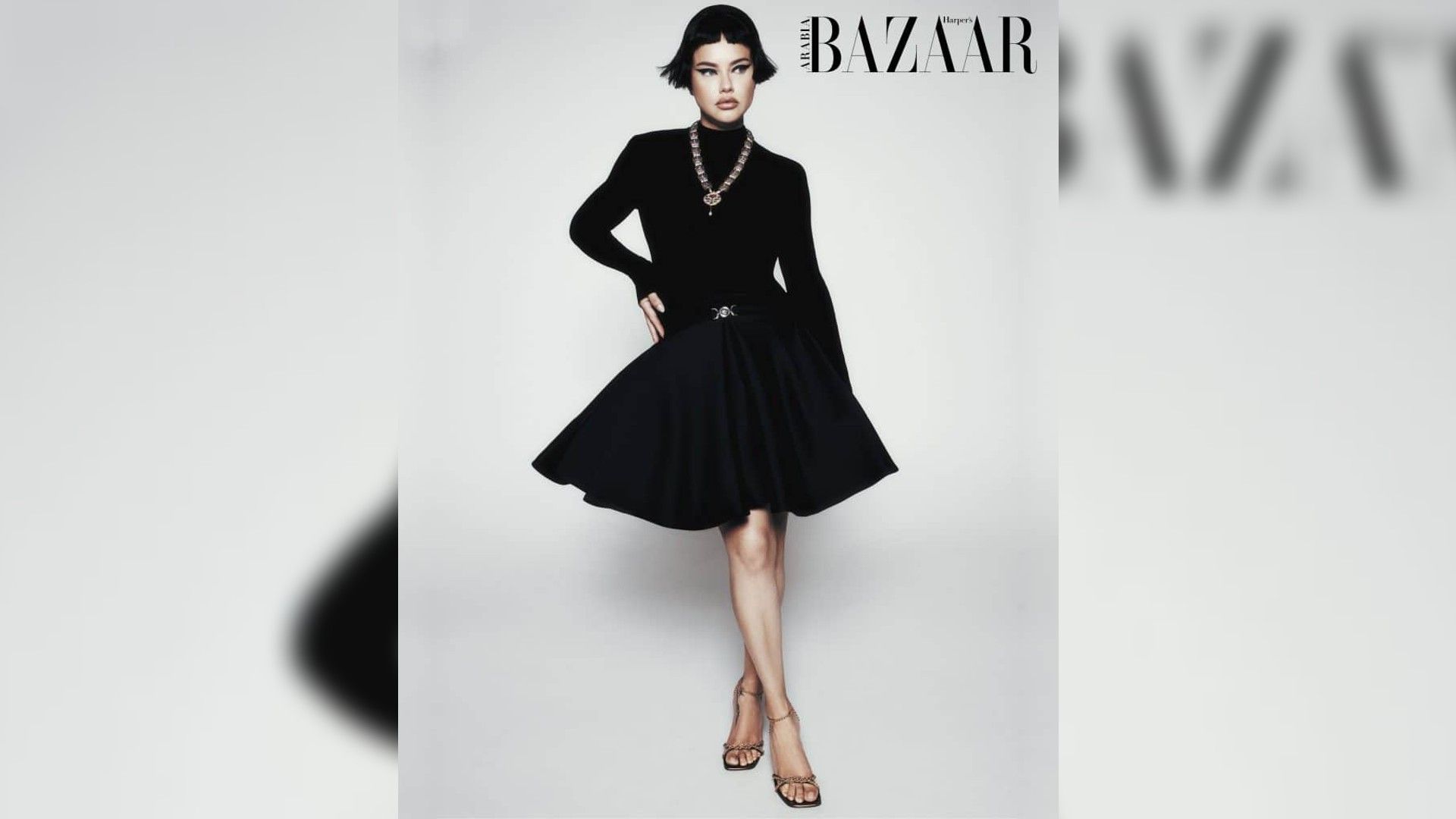 Adriama Lima for Harpers's Bazaar Arabia