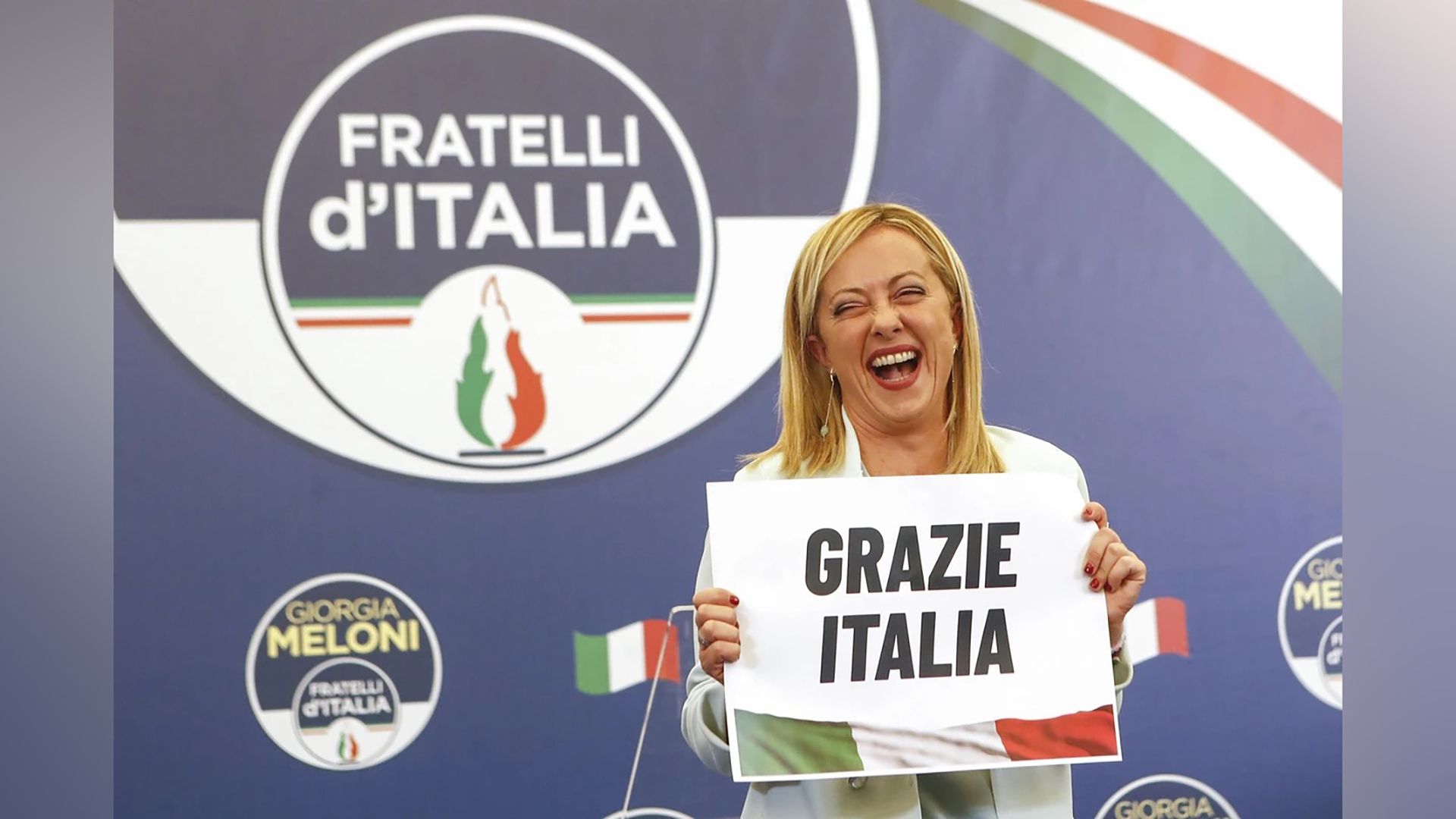 Giorgia Meloni – Leader of the 'Brothers of Italy' party