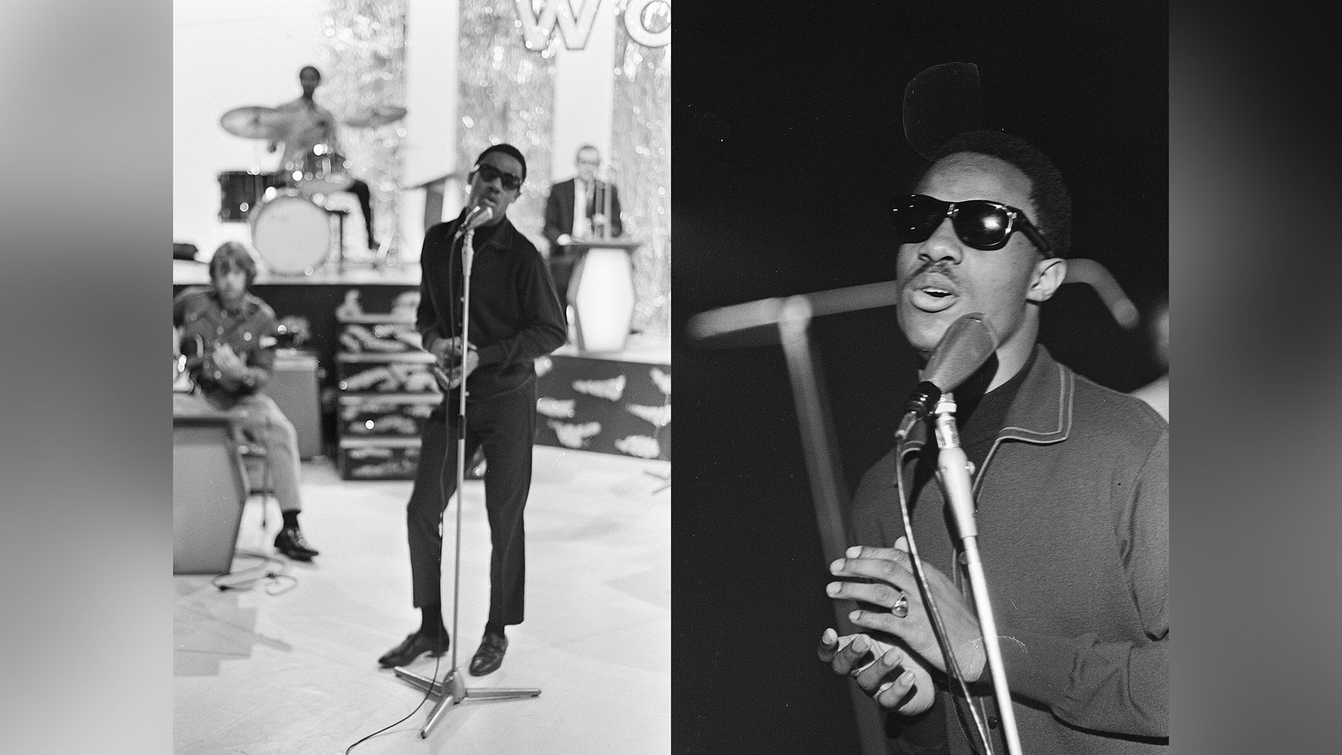 Stevie Wonder in his youth