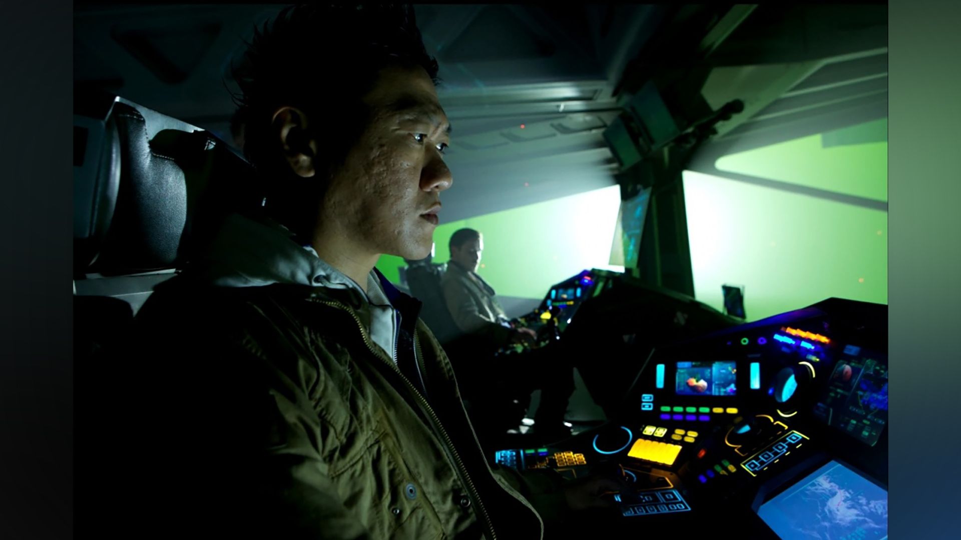 Benedict Wong in the movie Prometheus