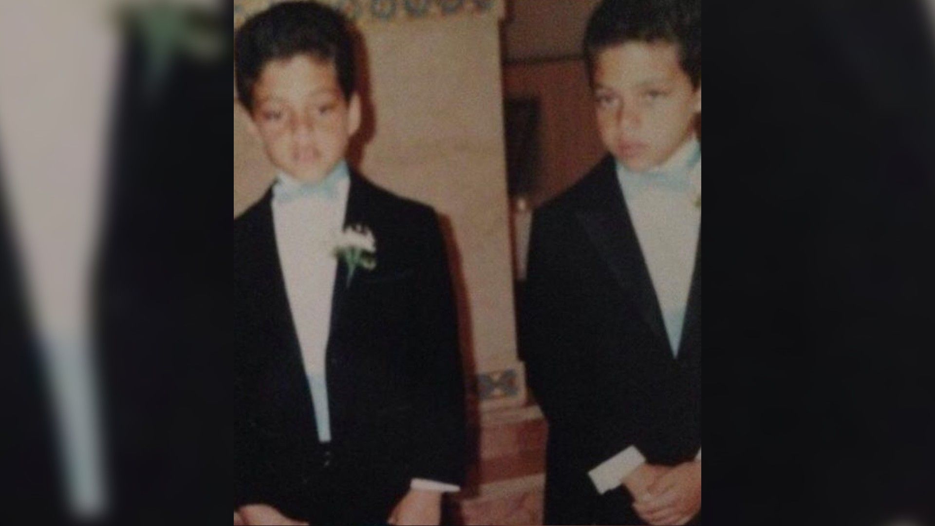 Rami Malek as a child