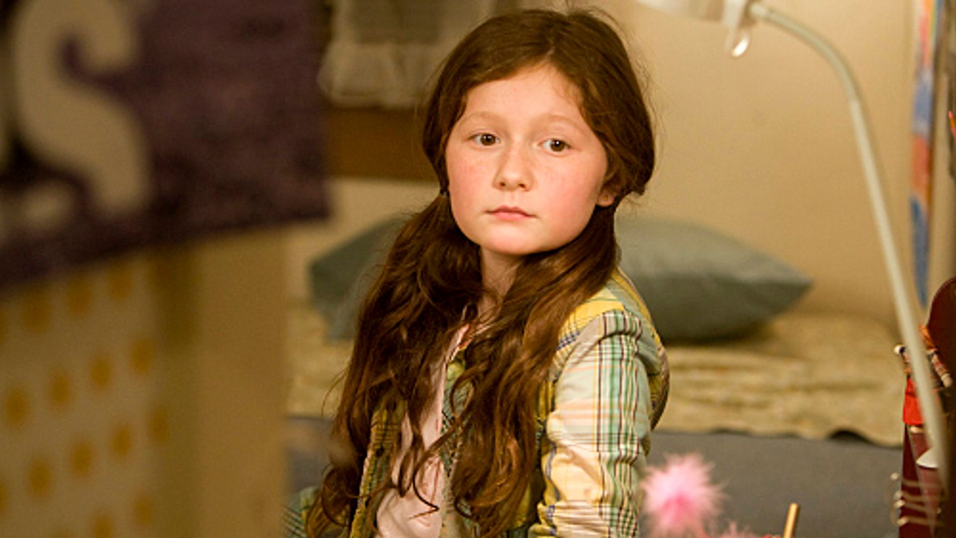 Emma Kenney in the first season of Shameless