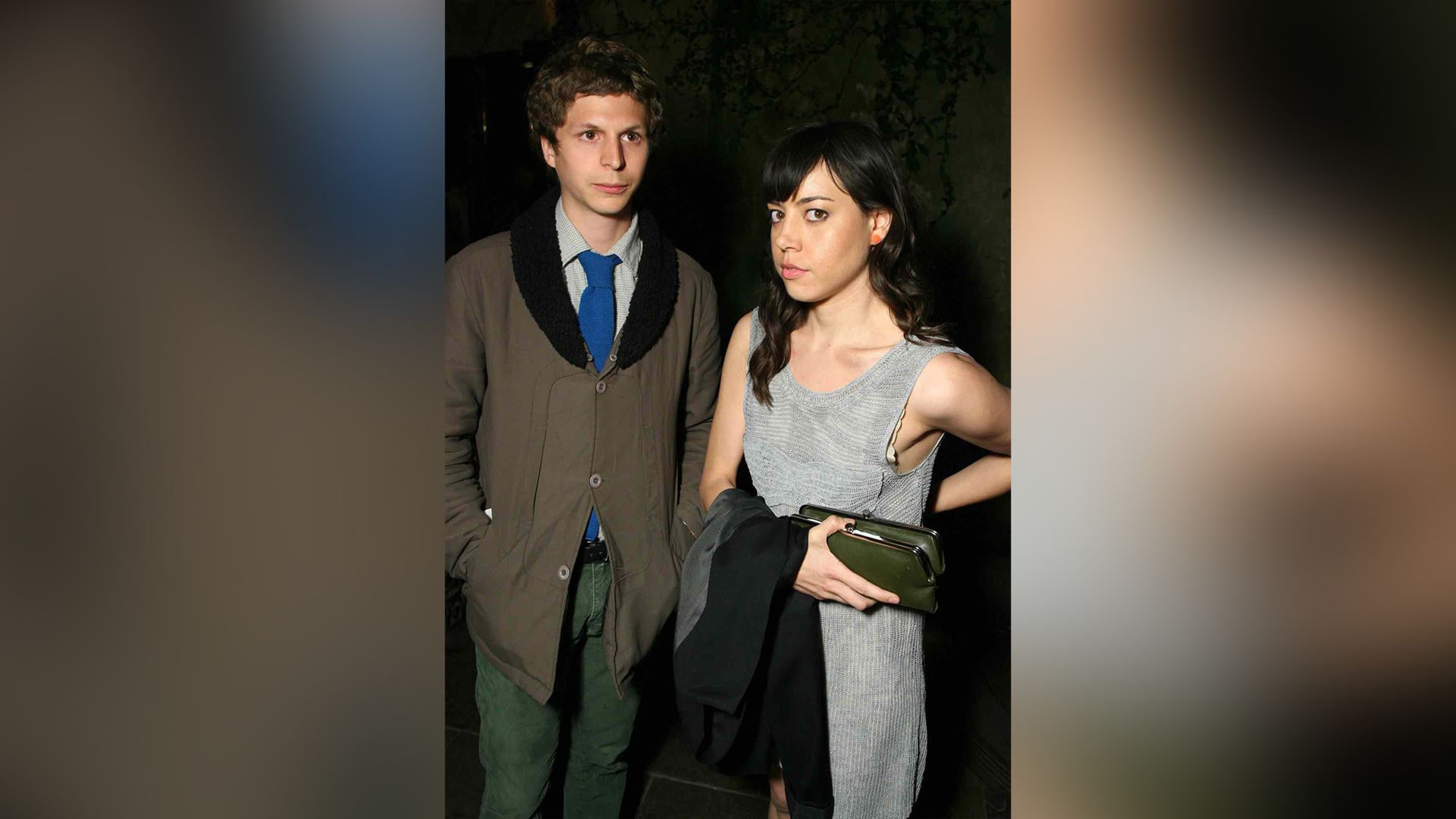 Aubrey Plaza and Michael Cera