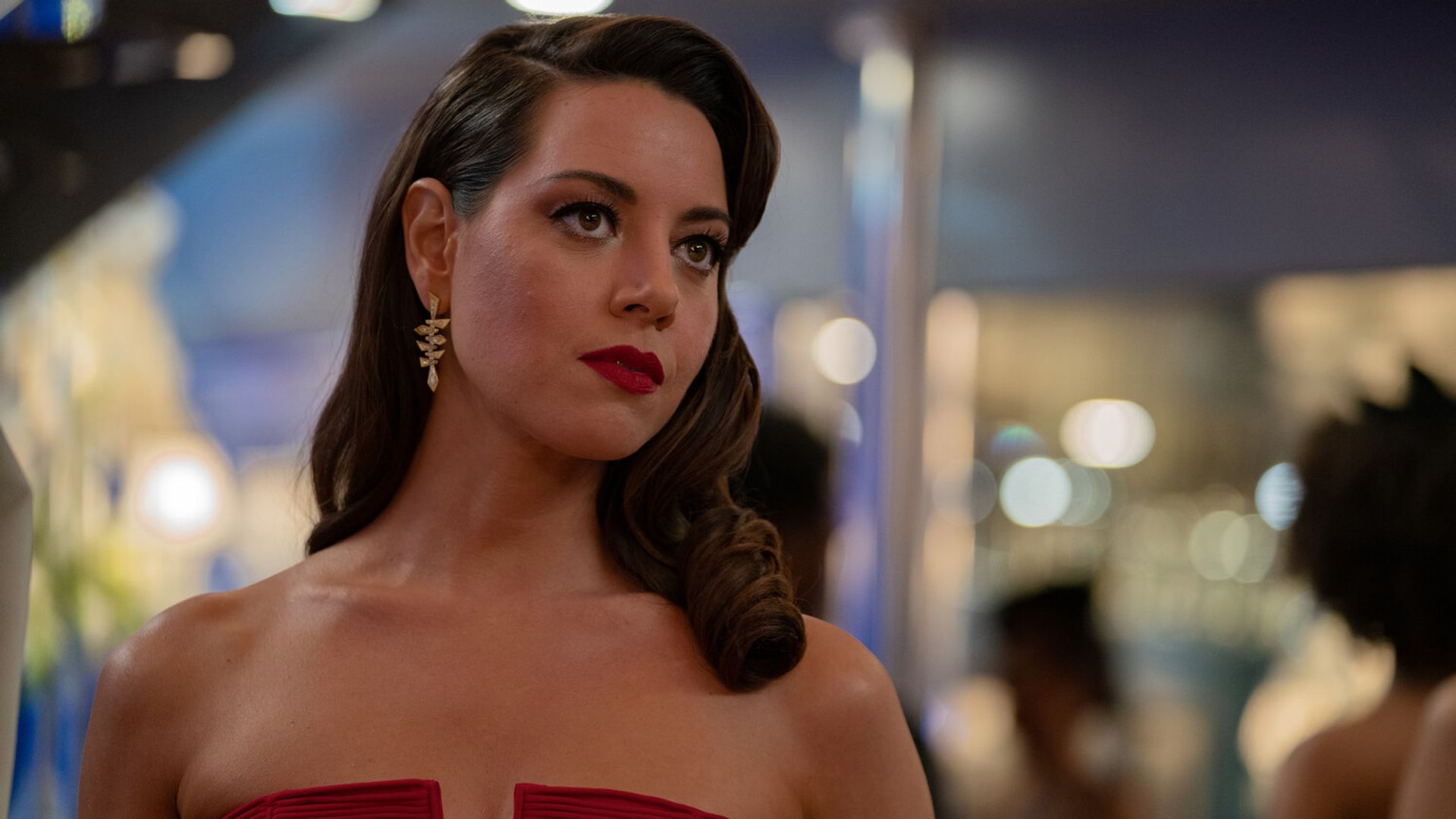 Aubrey Plaza in Operation Fortune: Ruse de guerre