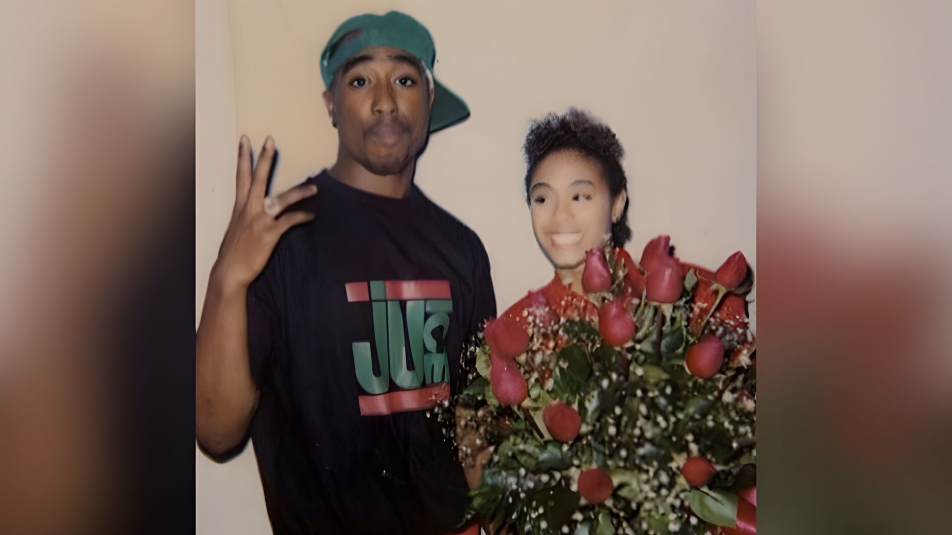 Jada Pinkett Smith and Tupac Shakur