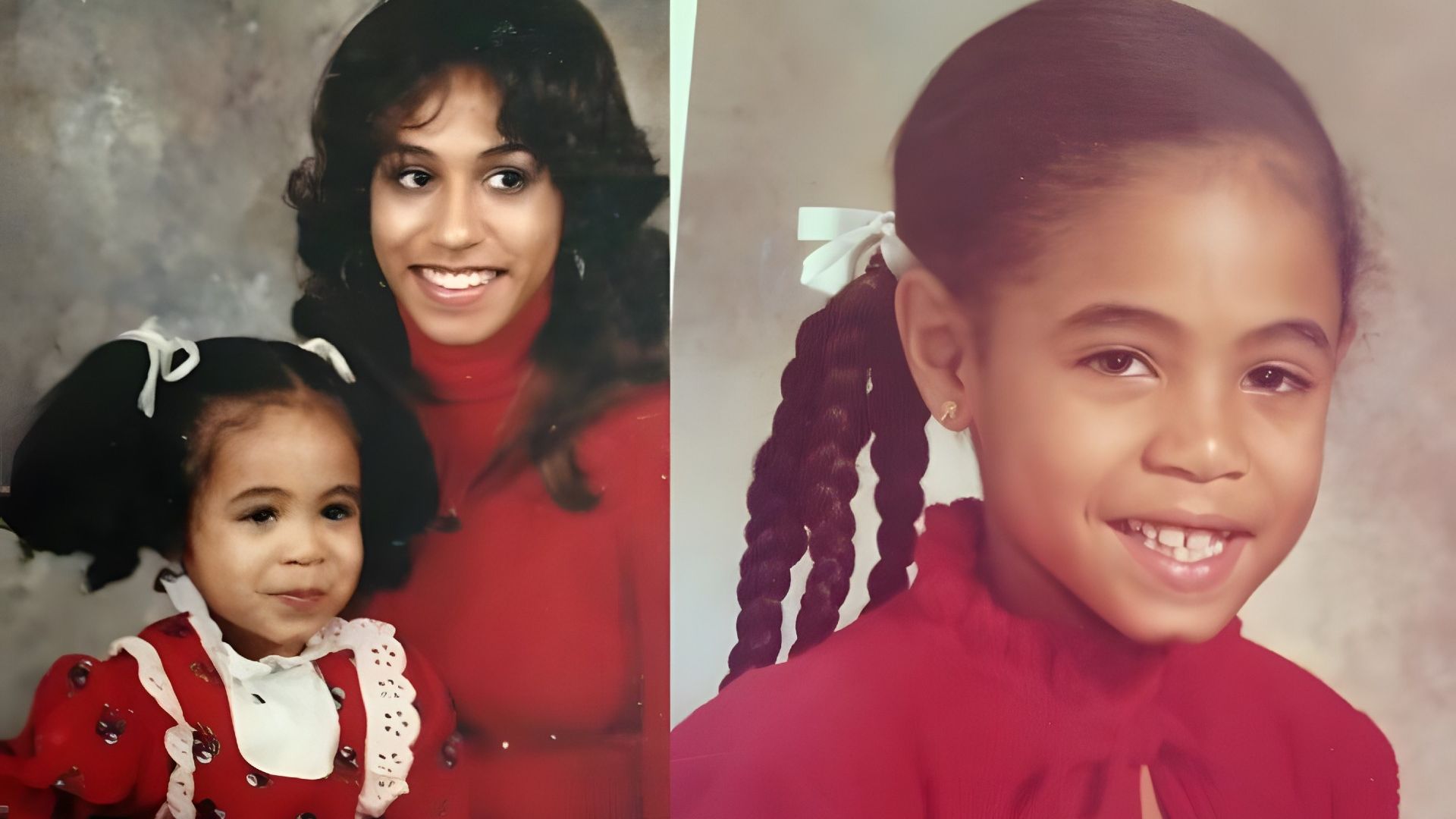 Jada Pinkett Smith as a kid