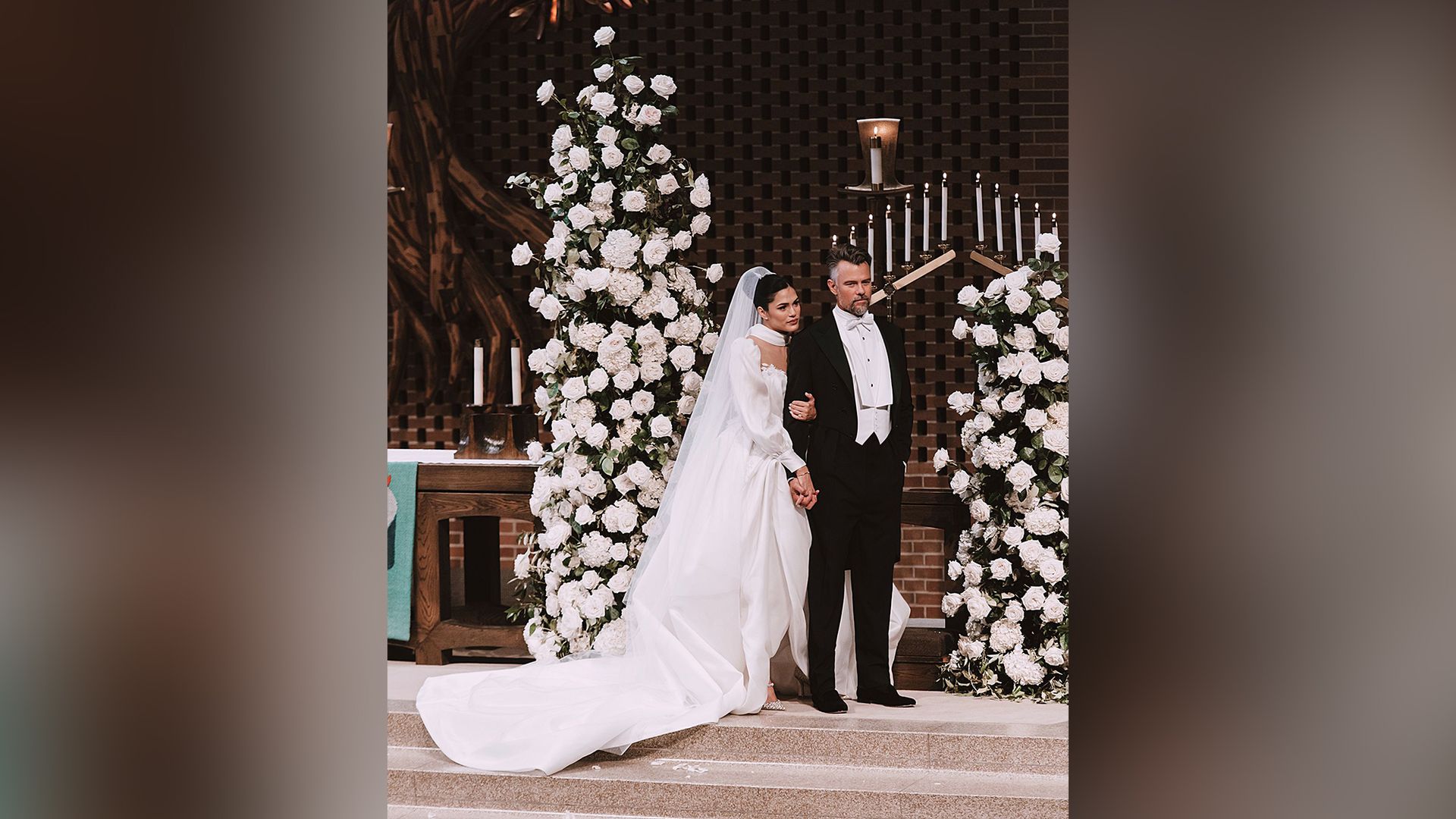 Josh Duhamel and Audra Mari's wedding