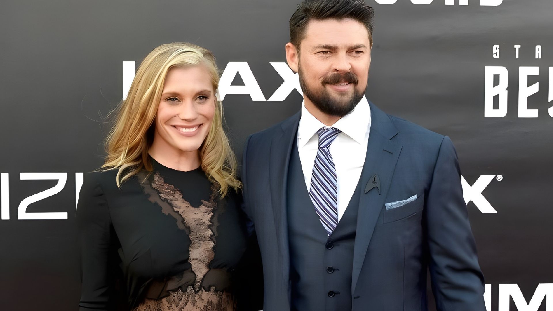 Karl Urban and Katee Sackhoff