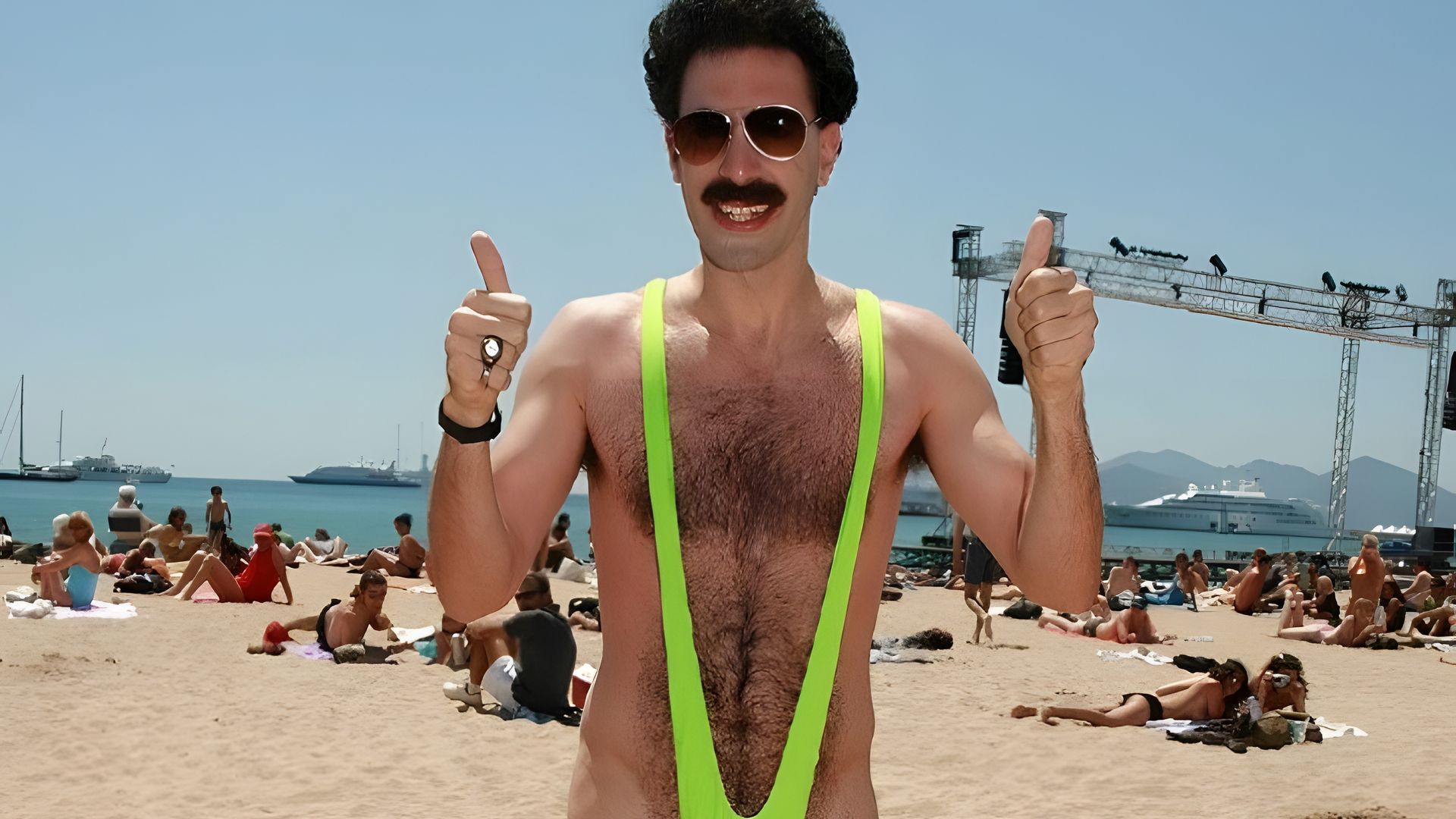 Sacha Baron Cohen as Borat