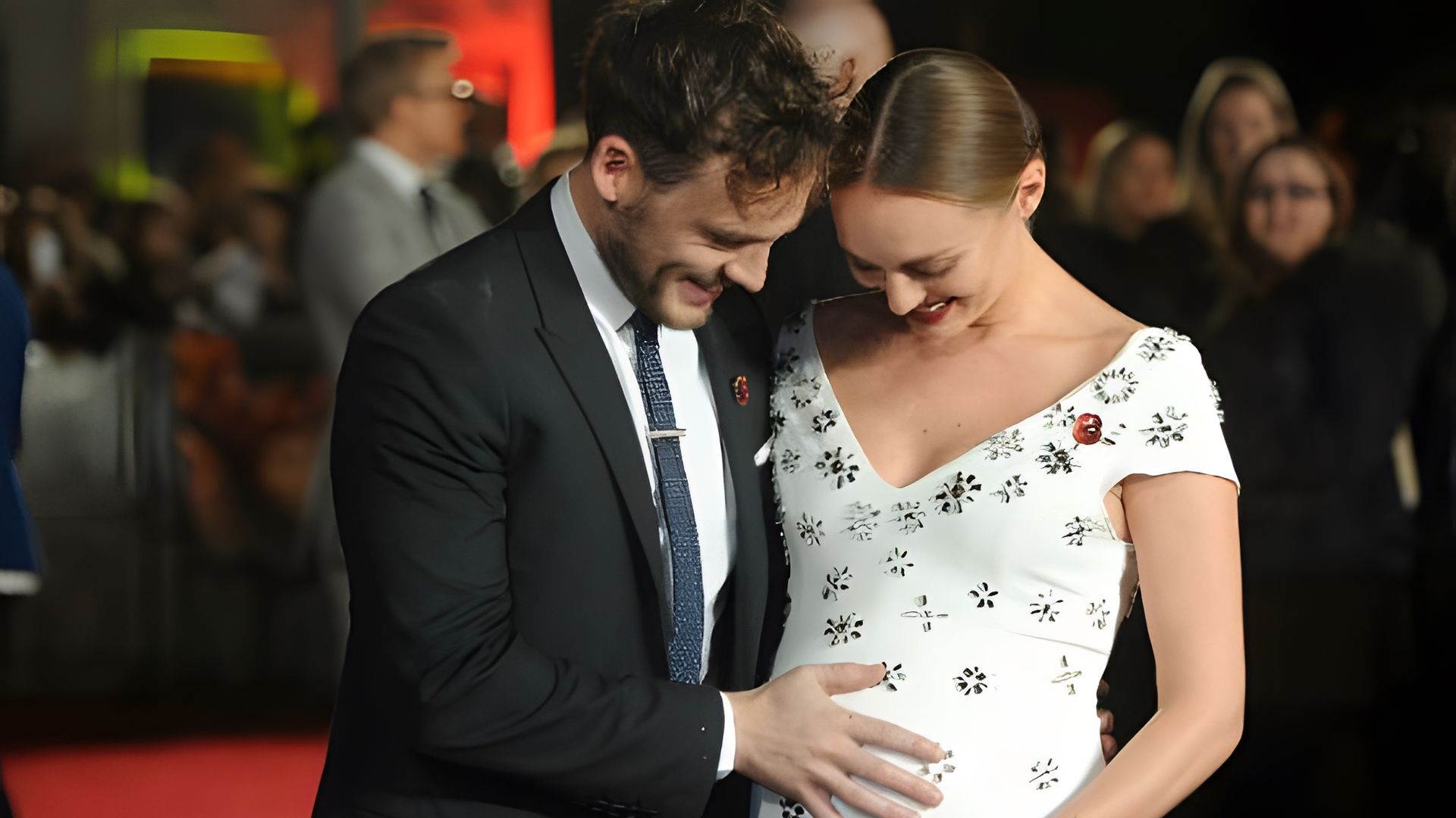 Sam Claflin and Laura Haddock